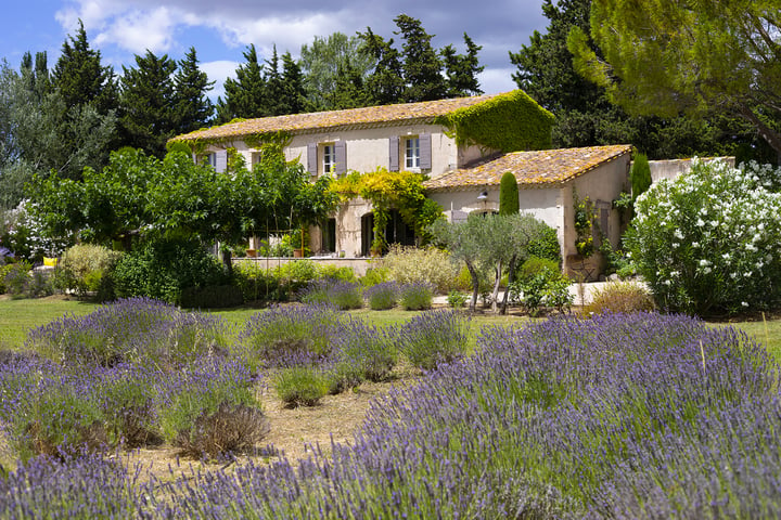 19th century farmhouse in Paradou