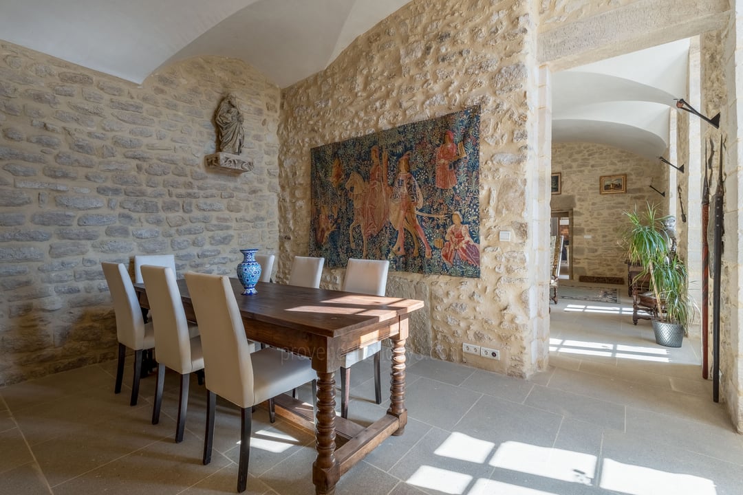 17 - Château de la Roque: Villa: Interior