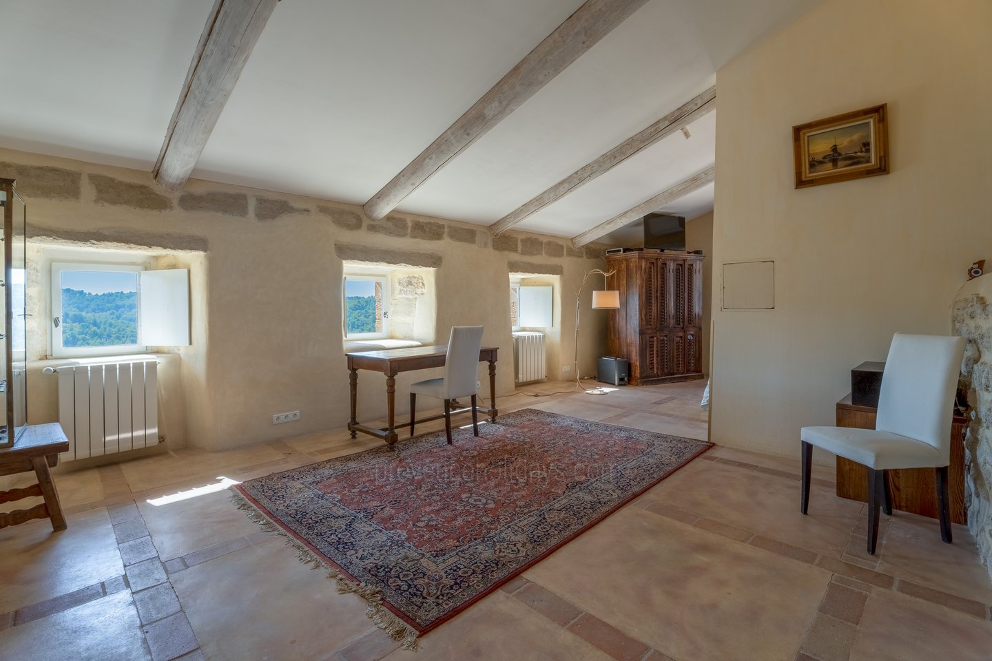 53 - Château de la Roque: Villa: Interior