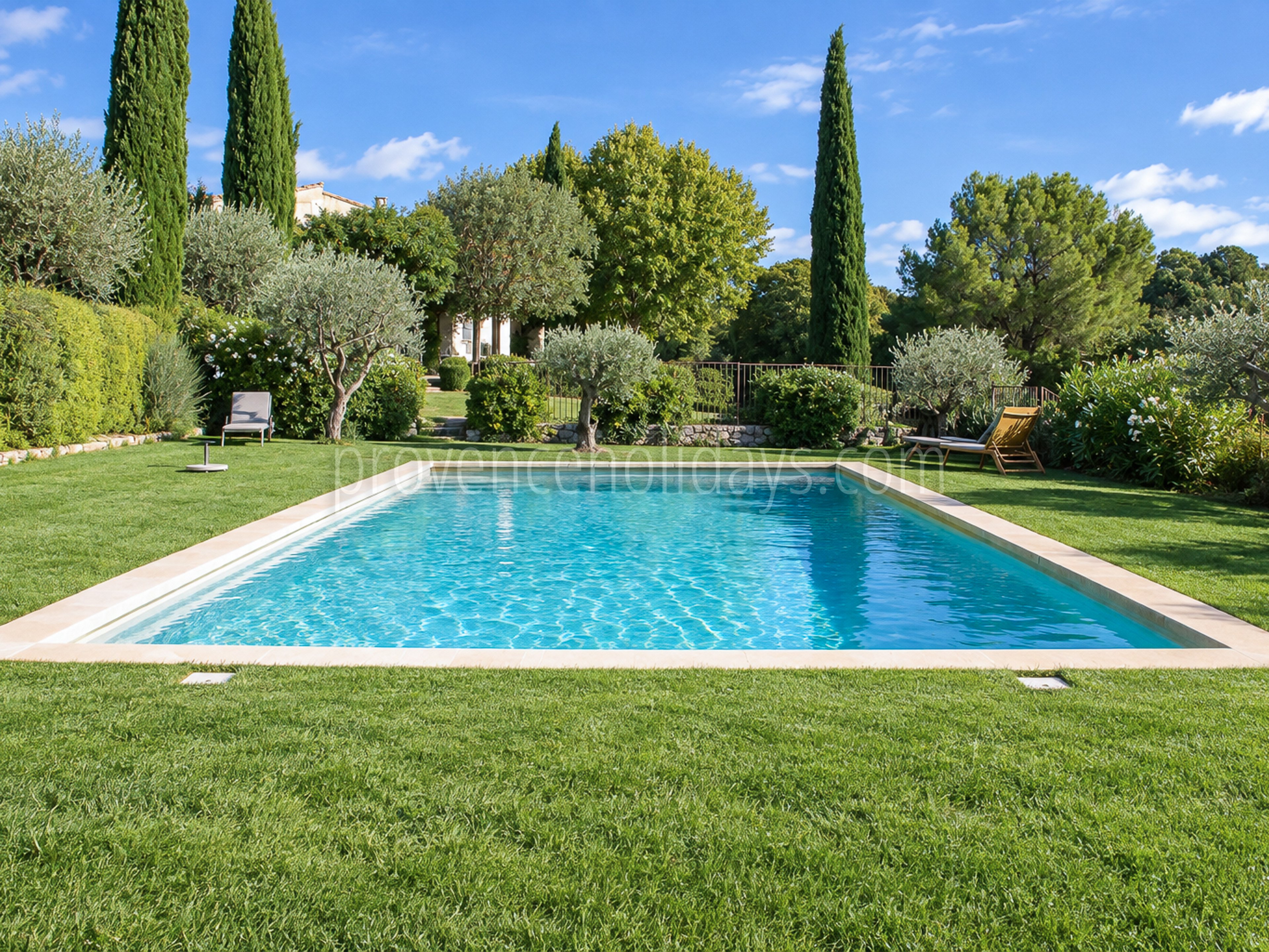 3 - Woning met een prachtig uitzicht in Aubignan: Villa: Pool