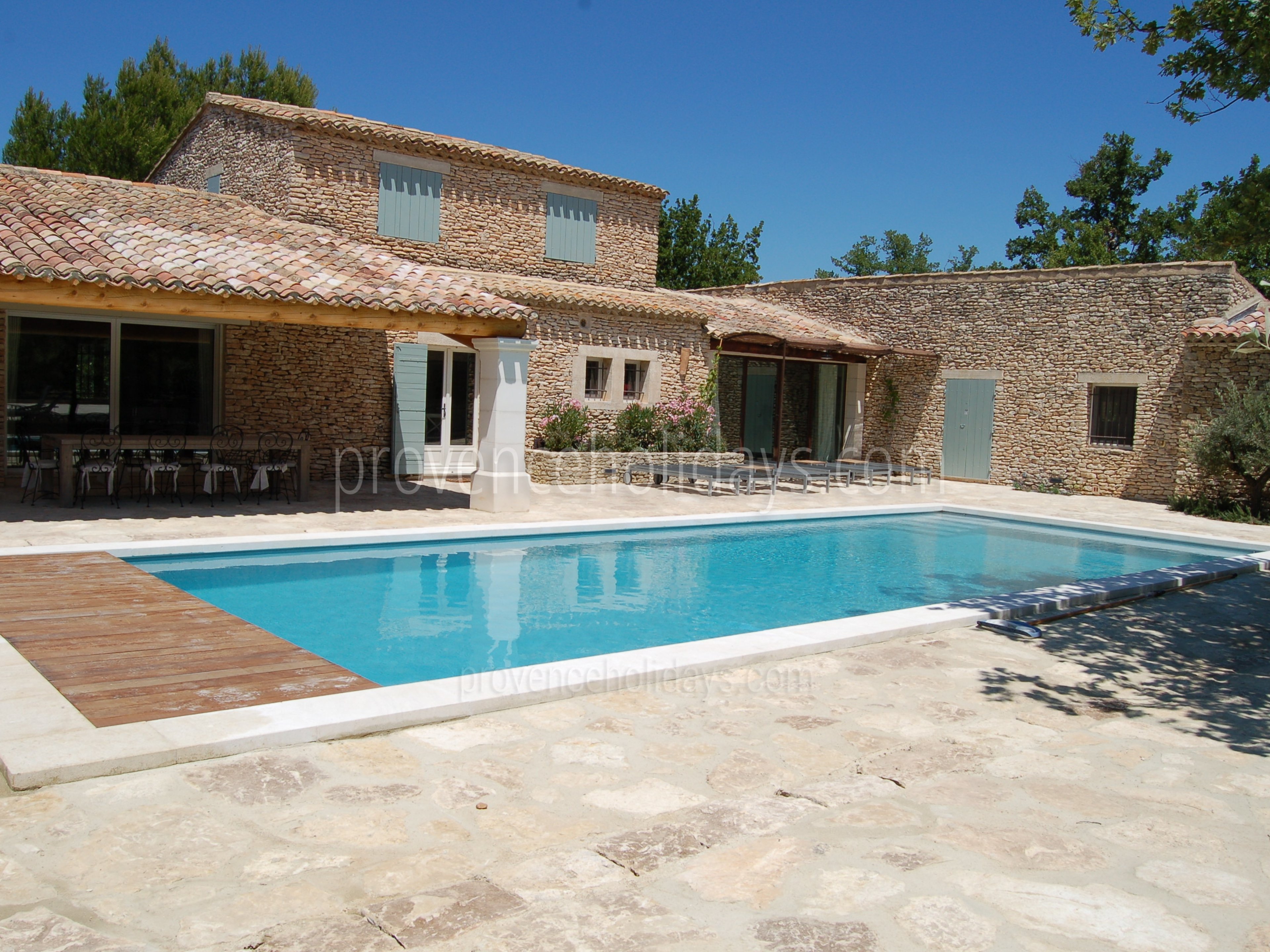 19 - Villa à Gordes: Villa: Pool