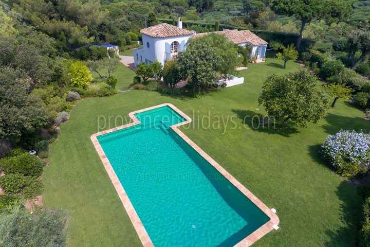 5-bedroom villa for rent in Saint-Tropez with swimming pool