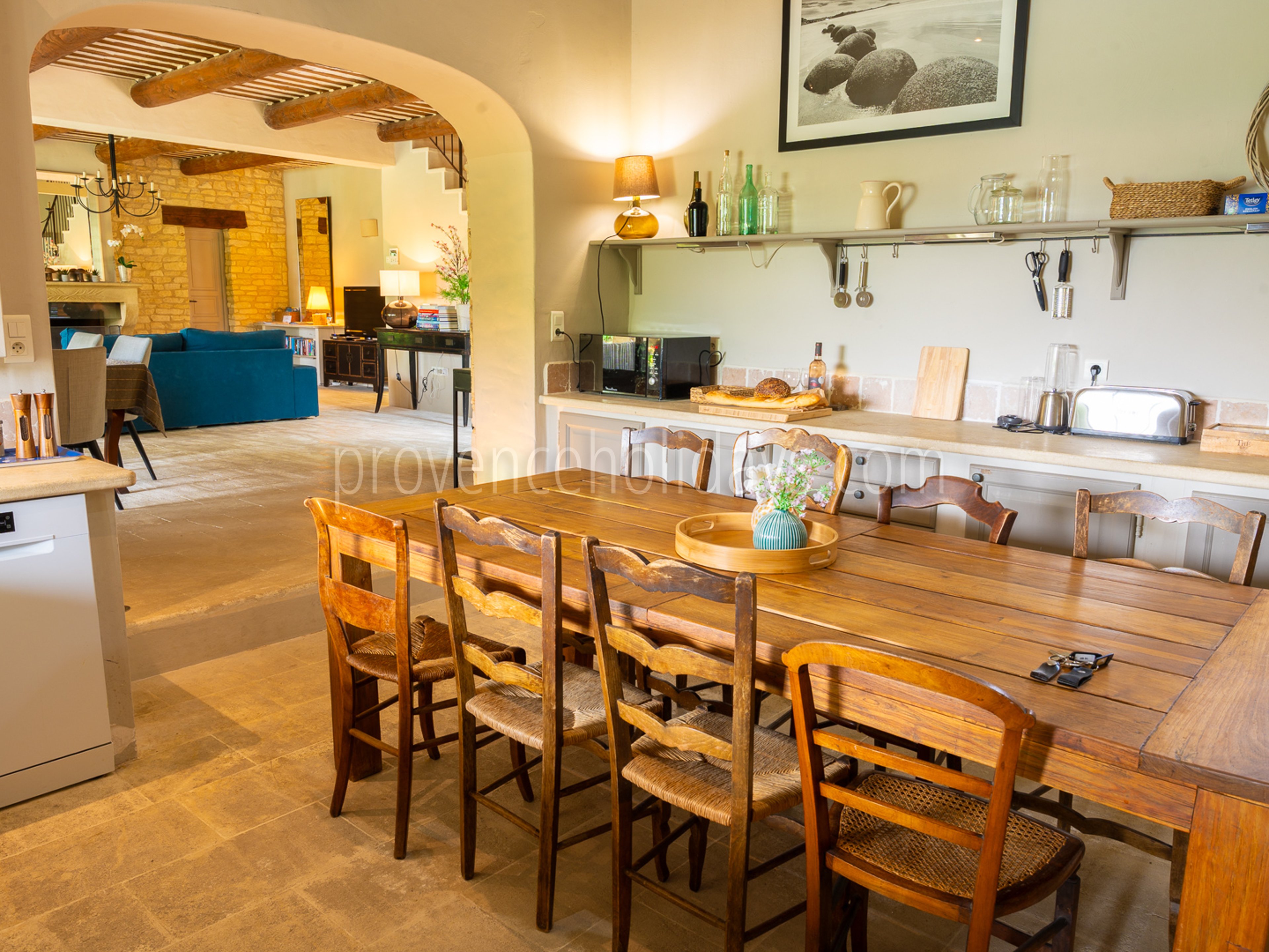 15 - Le Mas de Joucas: Villa: Interior