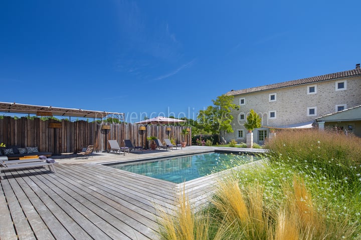10 - Mas Robion: Villa: Pool
