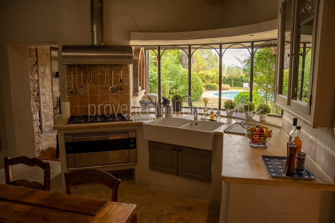 17 - Le Mas de Joucas: Villa: Interior