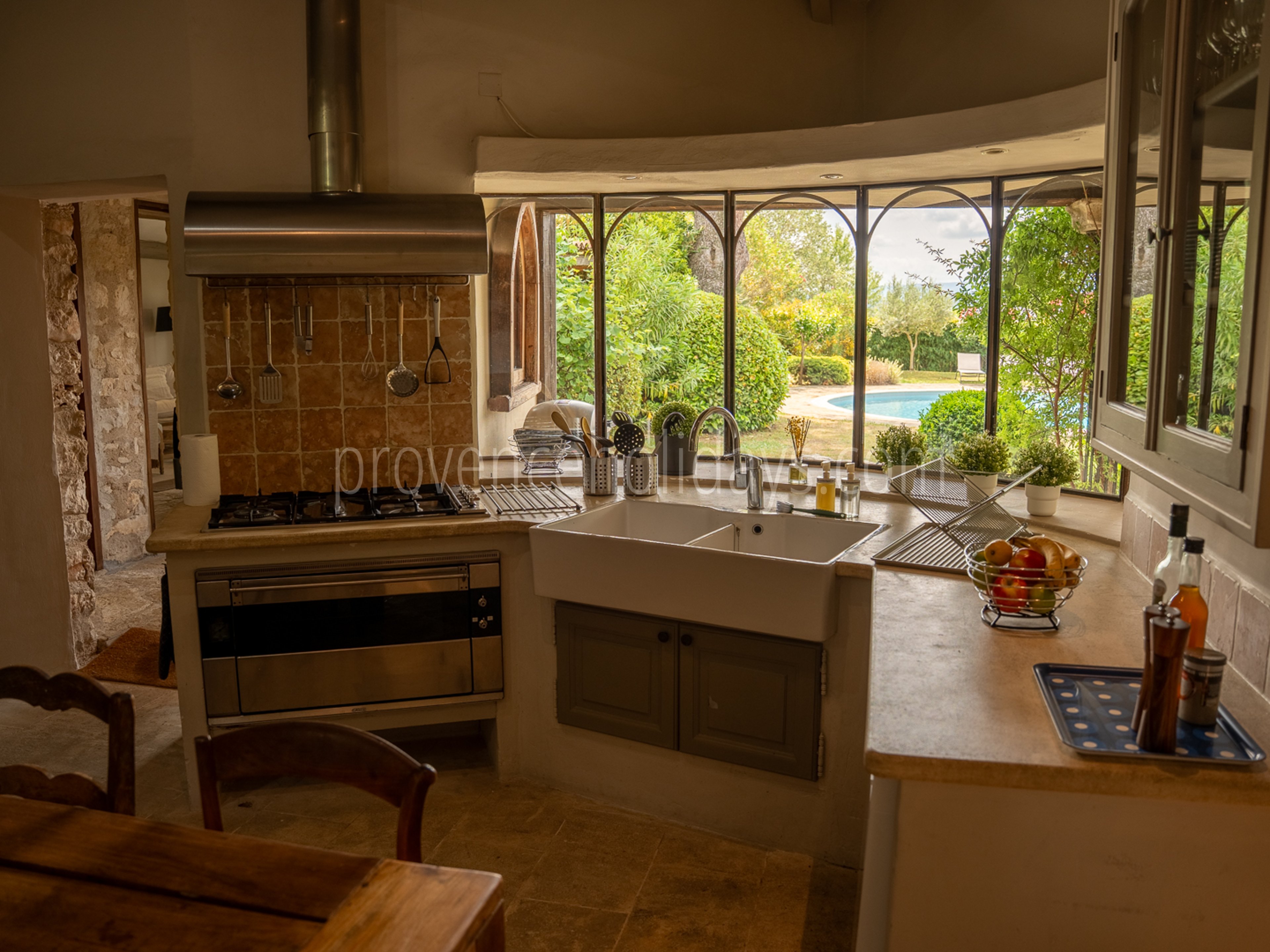 17 - Le Mas de Joucas: Villa: Interior