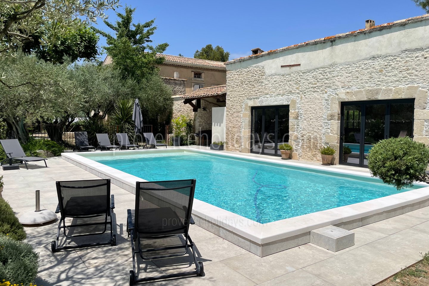 11 - La Bâtisse de L\'Isle: Villa: Pool