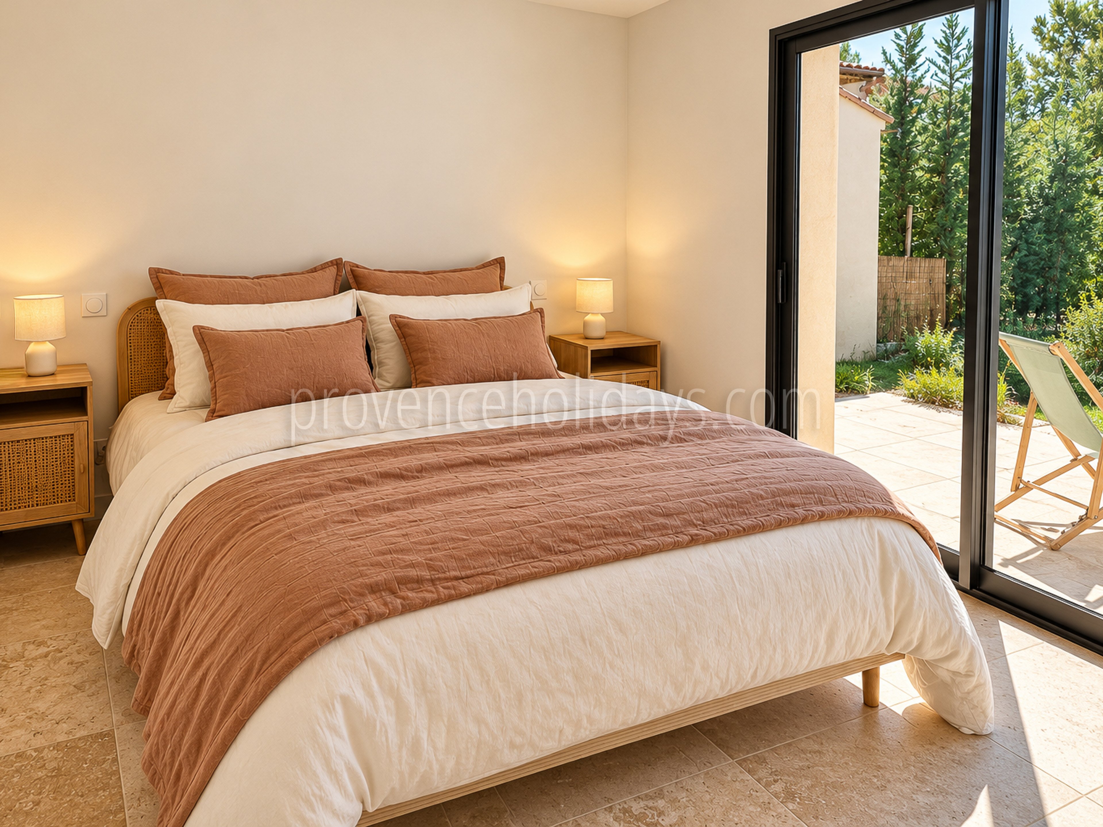 10 - Maison contemporaine à Ménerbes: Villa: Bedroom