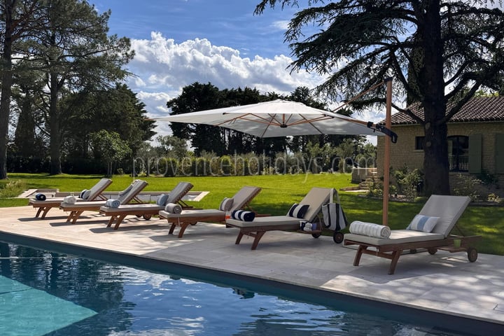 31 - Mas des Cistes: Villa: Pool