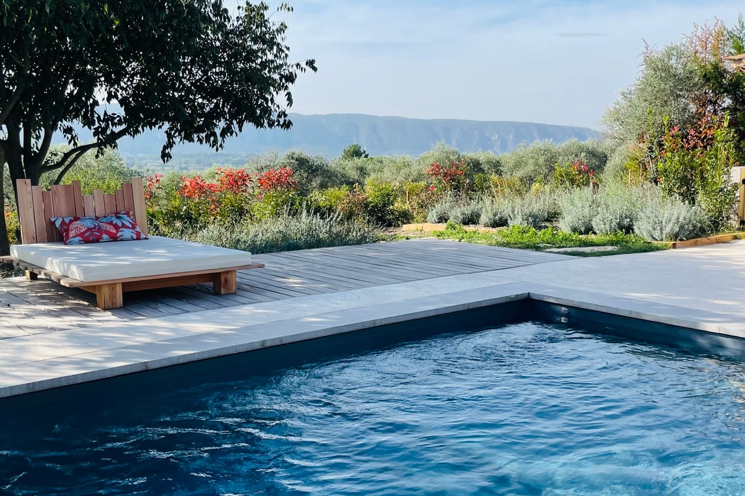 Prachtige villa met verwarmd zwembad dichtbij Gordes 7 - Villa des Lys: Villa: Pool