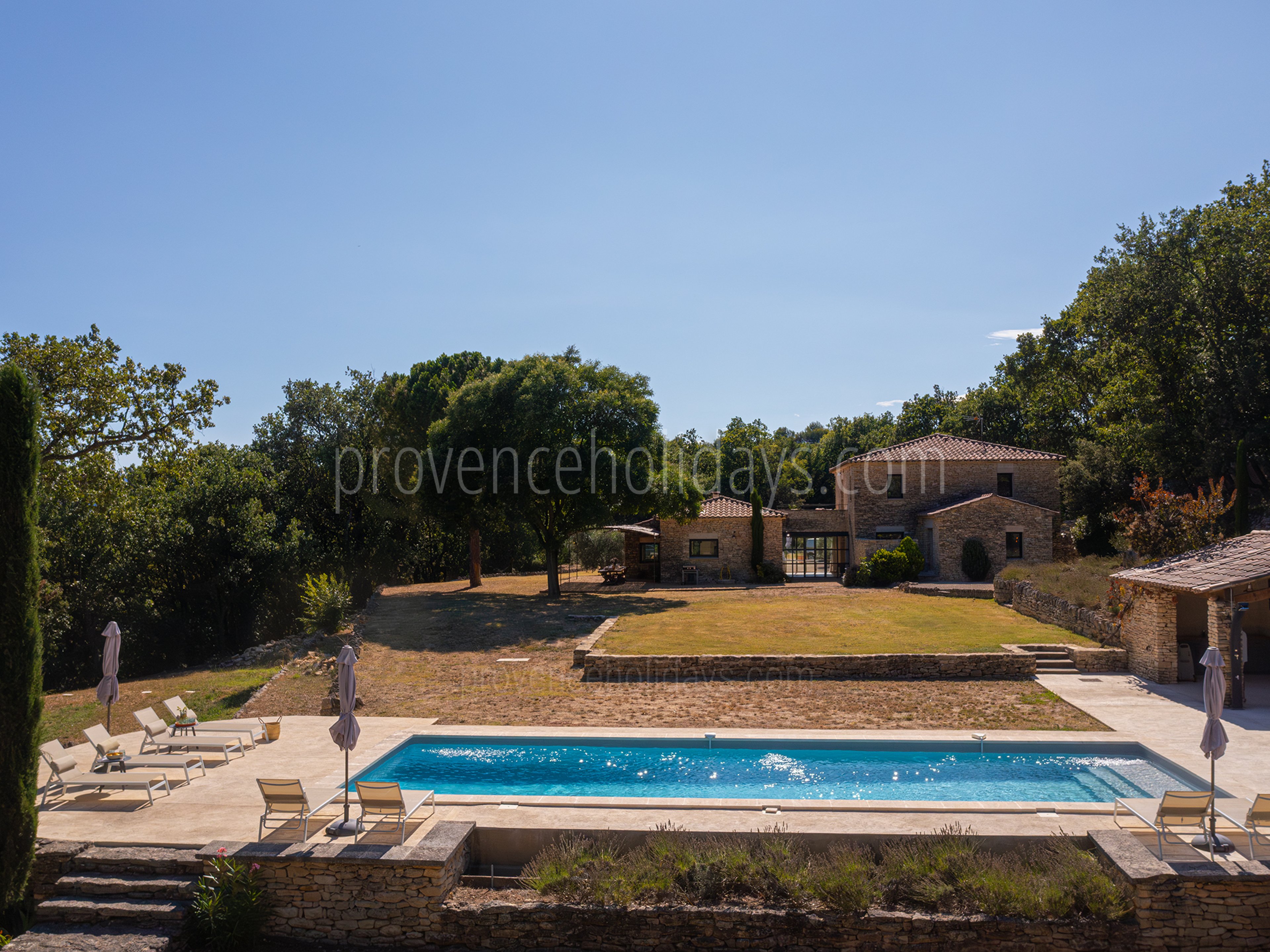 1 - Mas des Firmins: Villa: Pool