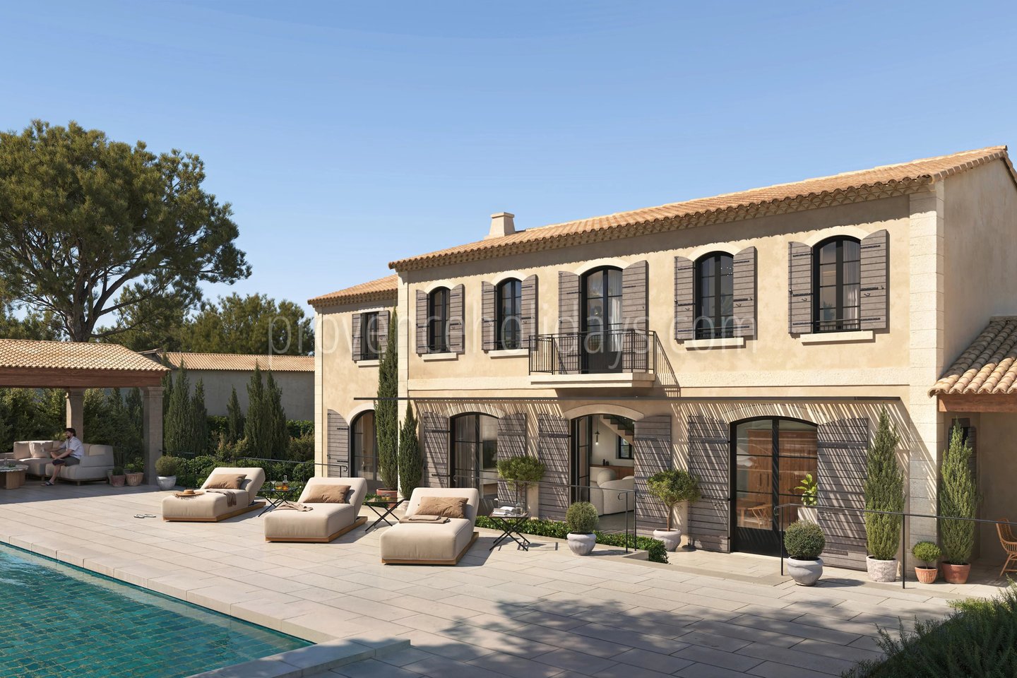 1 - Provençal bastide in Saint-Rémy-de-Provence: Villa: Exterior