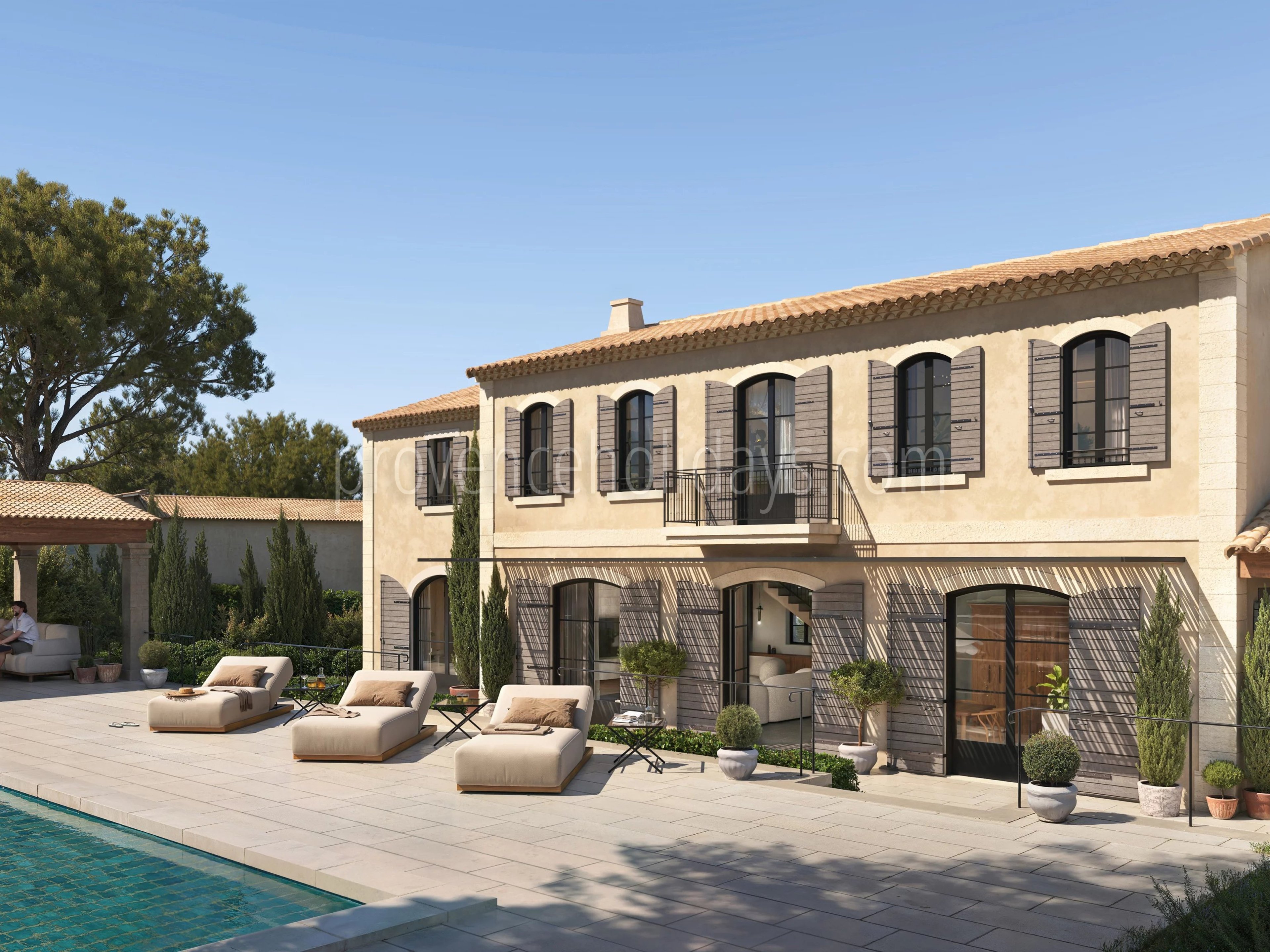 1 - Provençal bastide in Saint-Rémy-de-Provence: Villa: Exterior