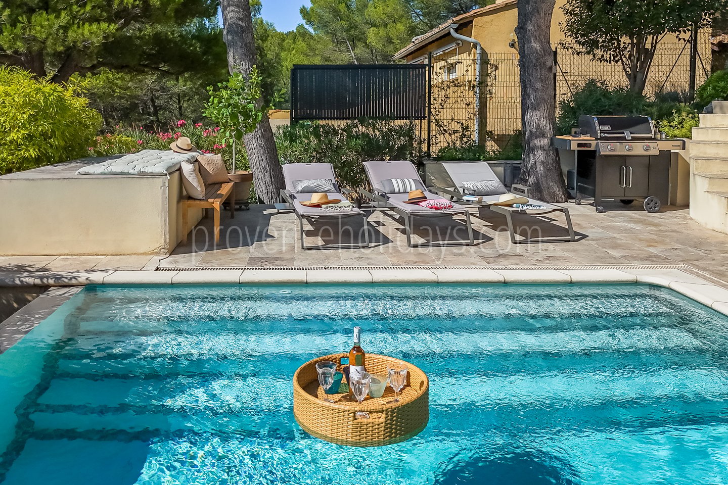 12 - La Pinède: Villa: Pool