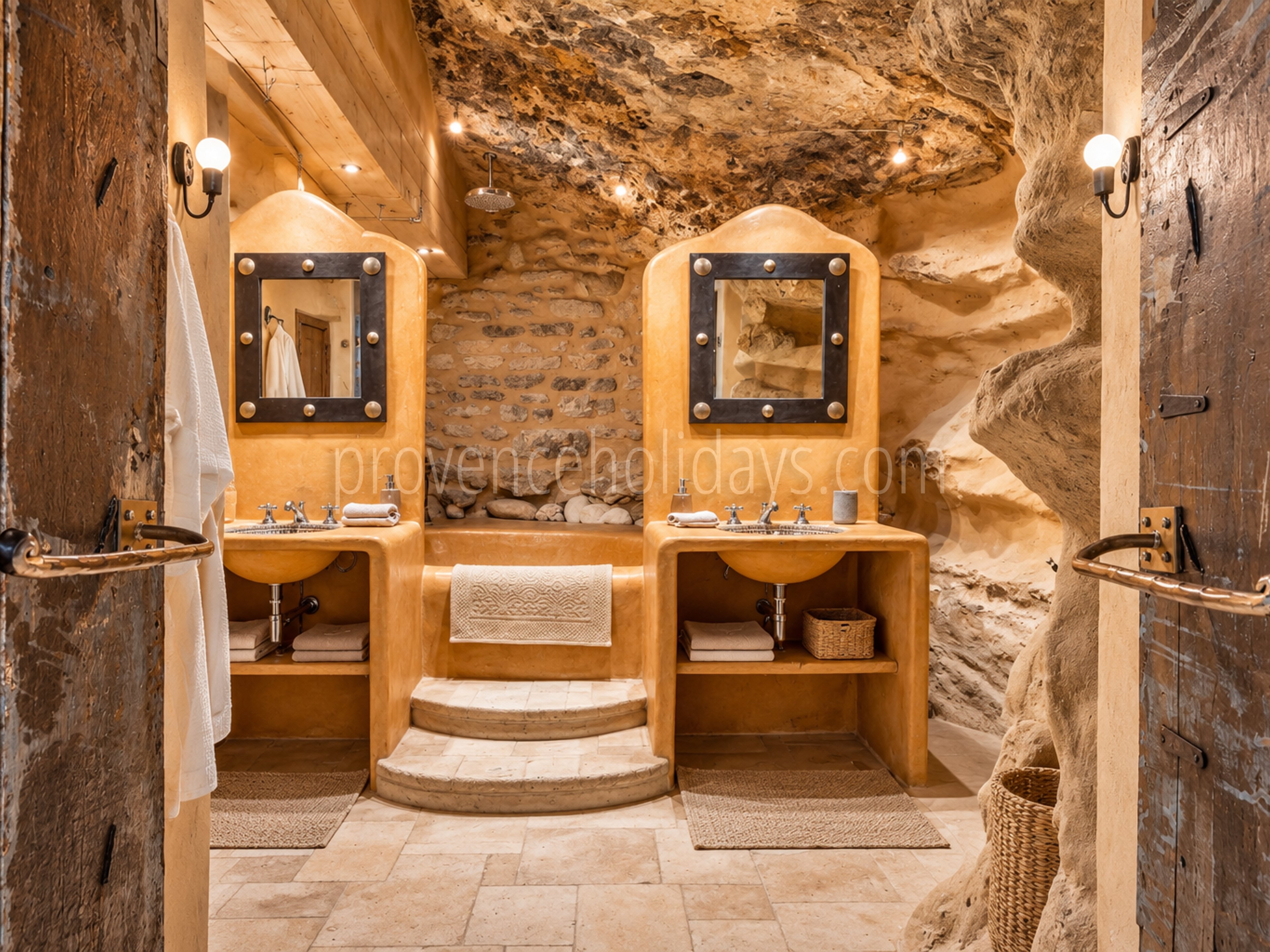 39 - Mas de Beaumes: Villa: Bathroom