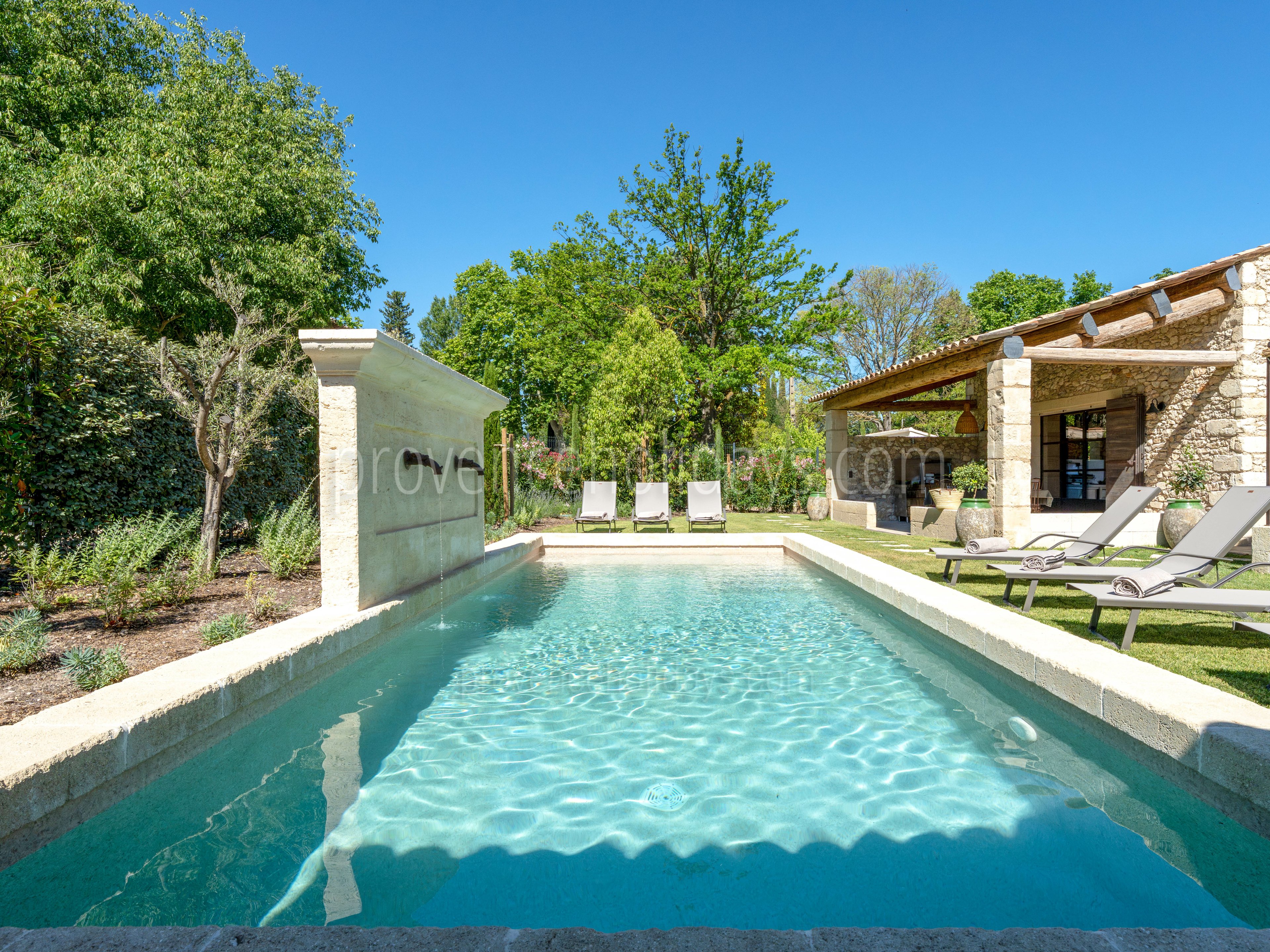 4 - Mas de la Douce Filiole: Villa: Pool