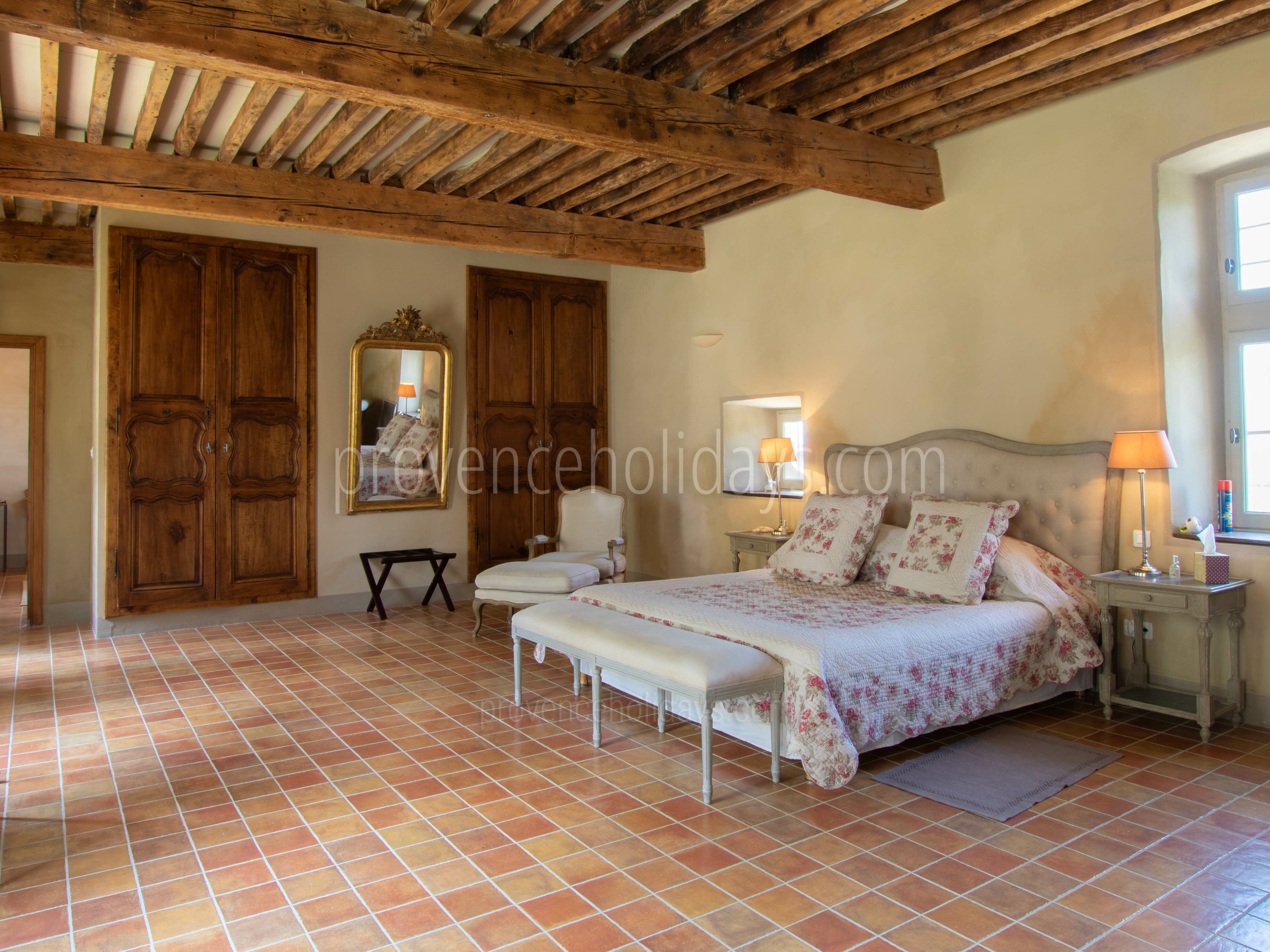 49 - Château des Templiers: Villa: Bedroom 1