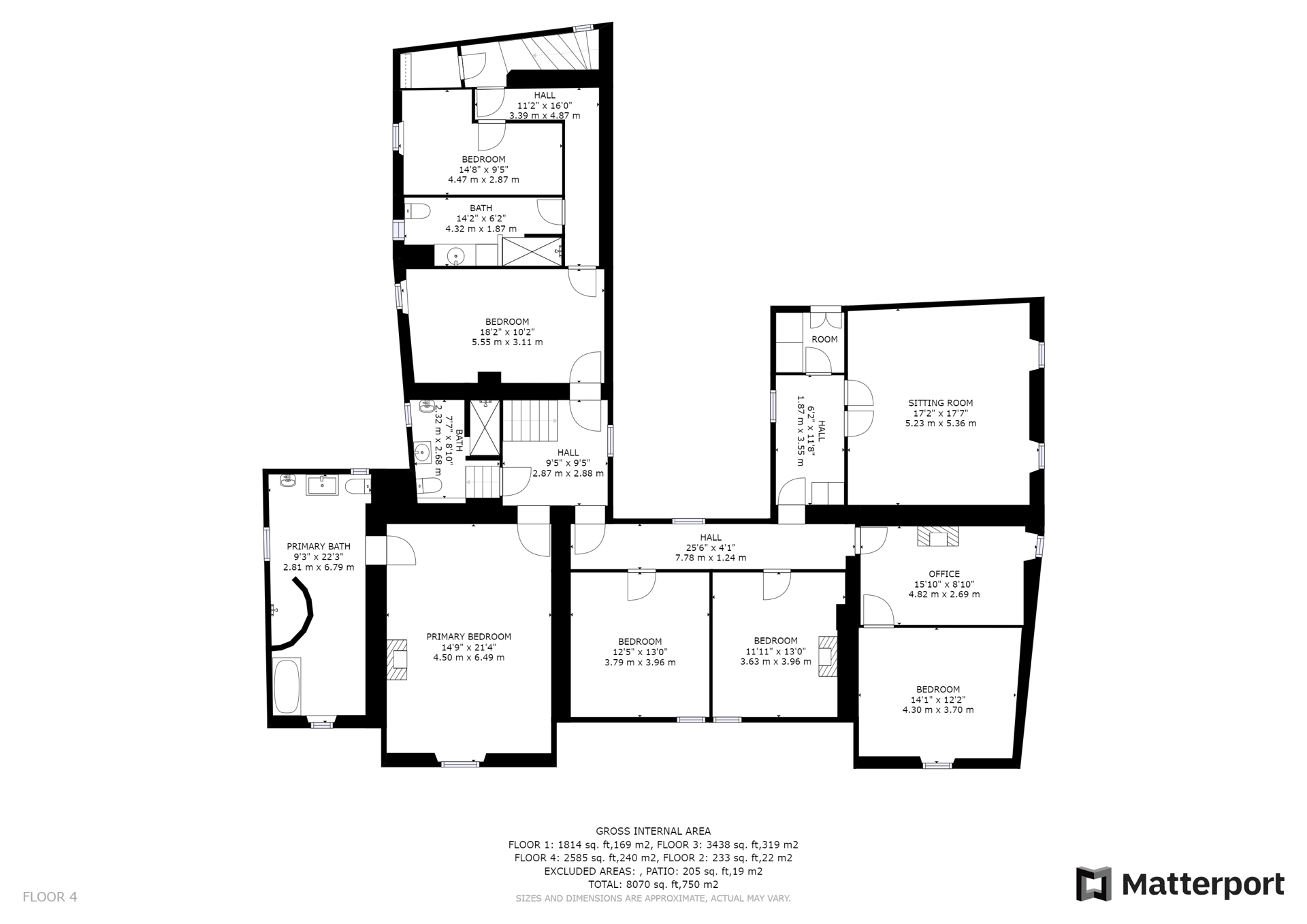 38 - Bastide du Luberon: Villa: Plan