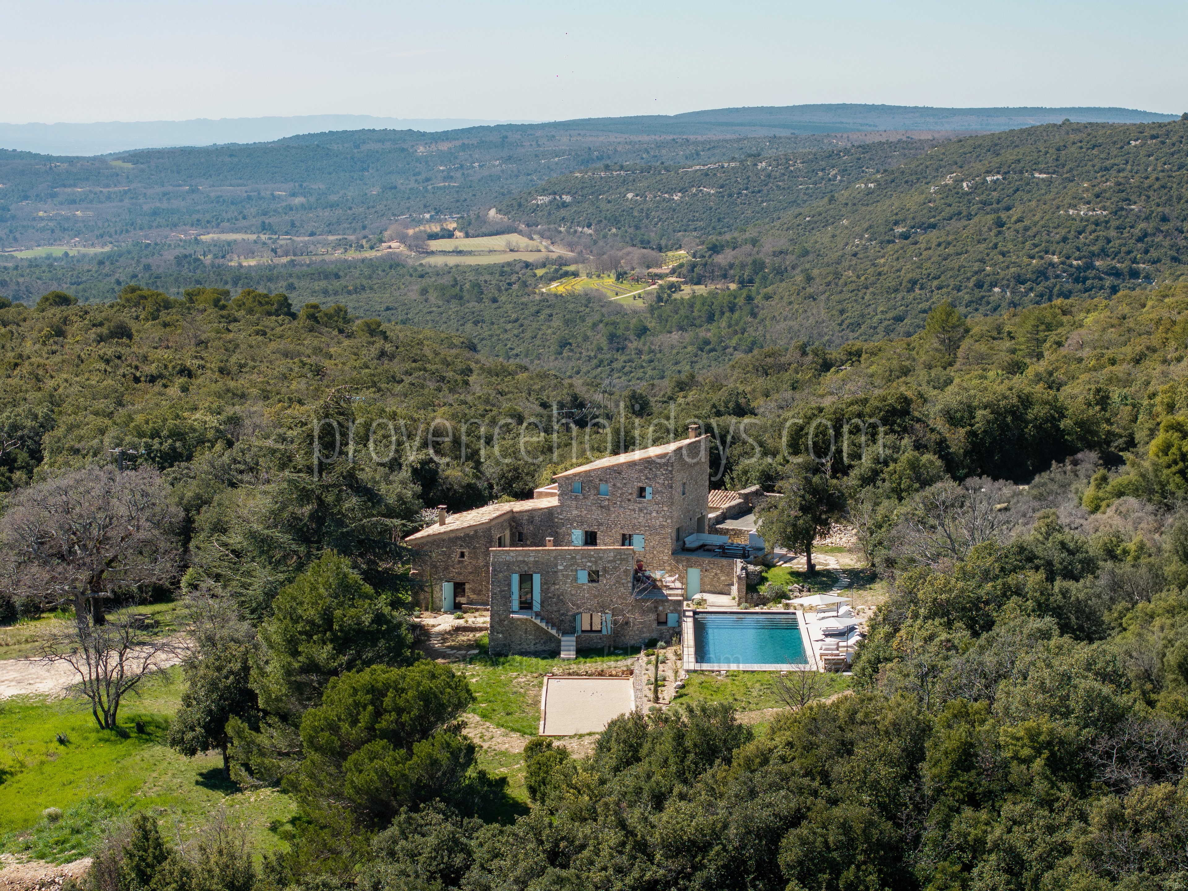1 - Mas de la Rouquette: Villa: Exterior