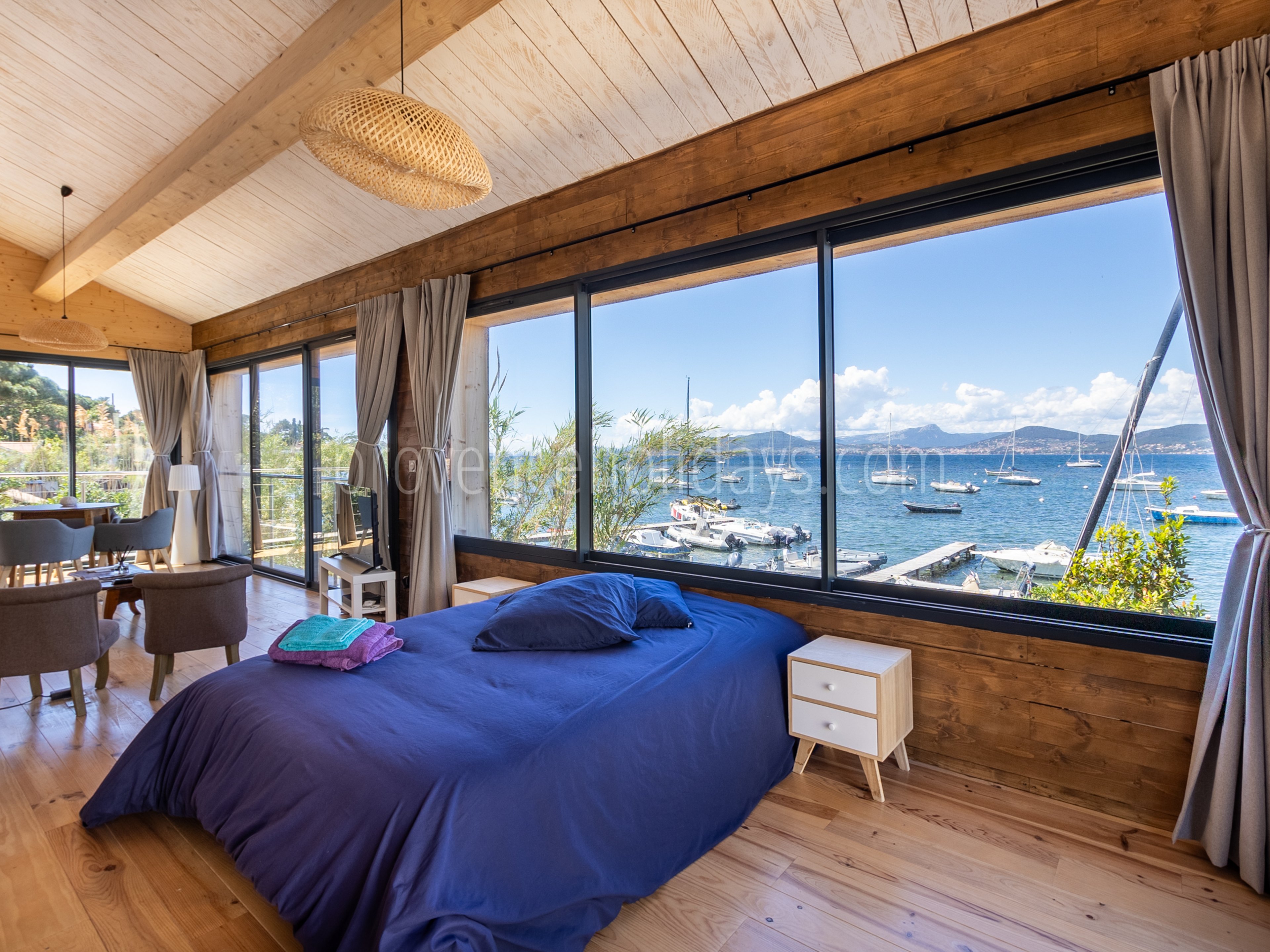 5 - Lodge L’Écrin Marin: Villa: Bedroom