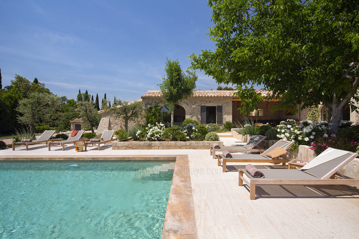 31 - Mas des Cerisiers: Villa: Pool