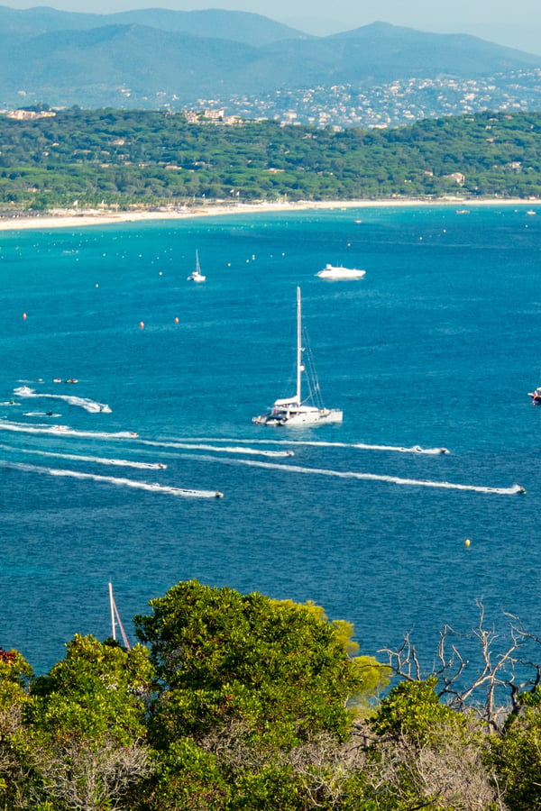 The bay of Pampelonne