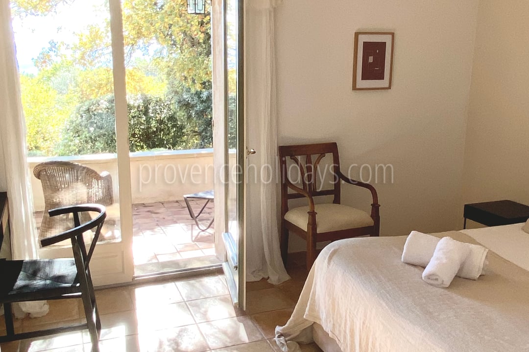 47 - Mas des Collines du Luberon: Villa: Bedroom