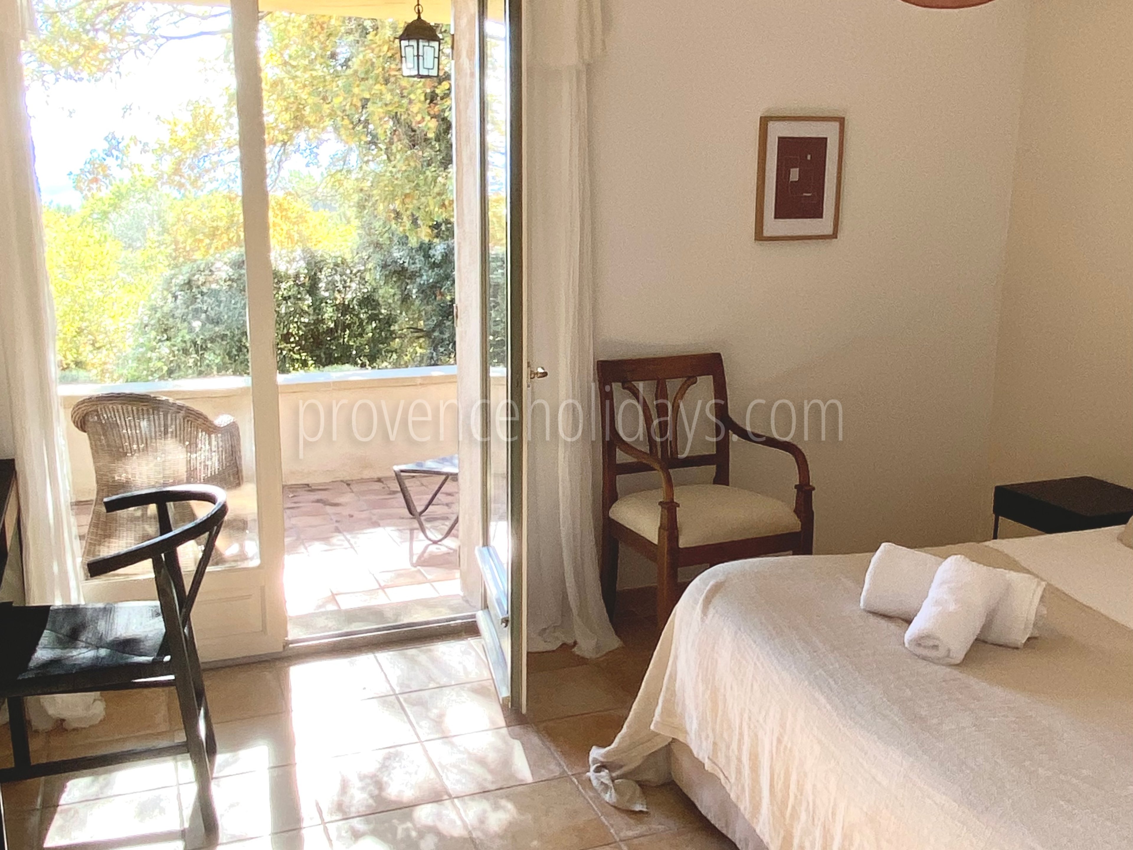 47 - Mas des Collines du Luberon: Villa: Bedroom