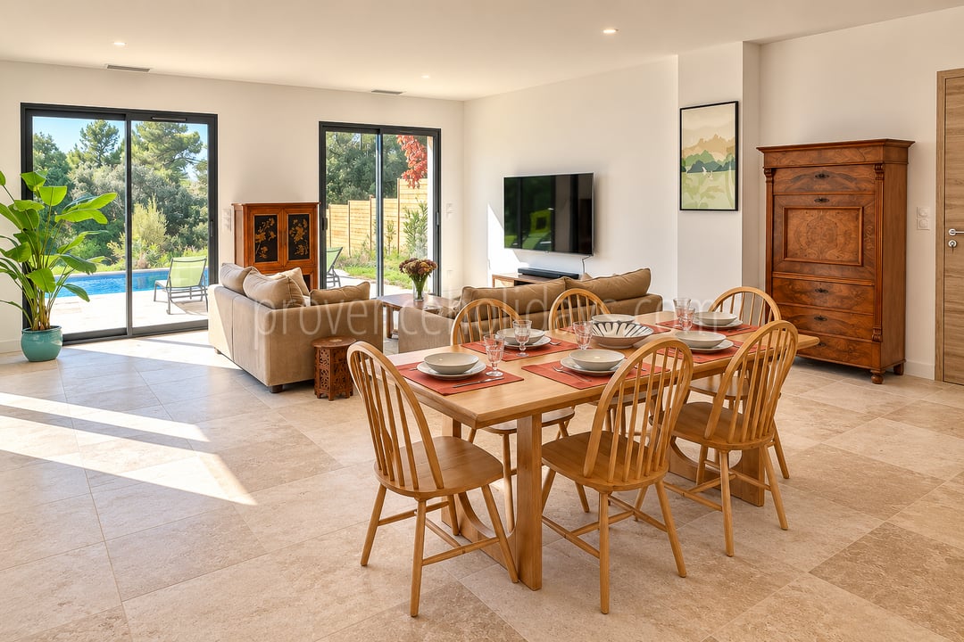 6 - Maison contemporaine à Ménerbes: Villa: Interior