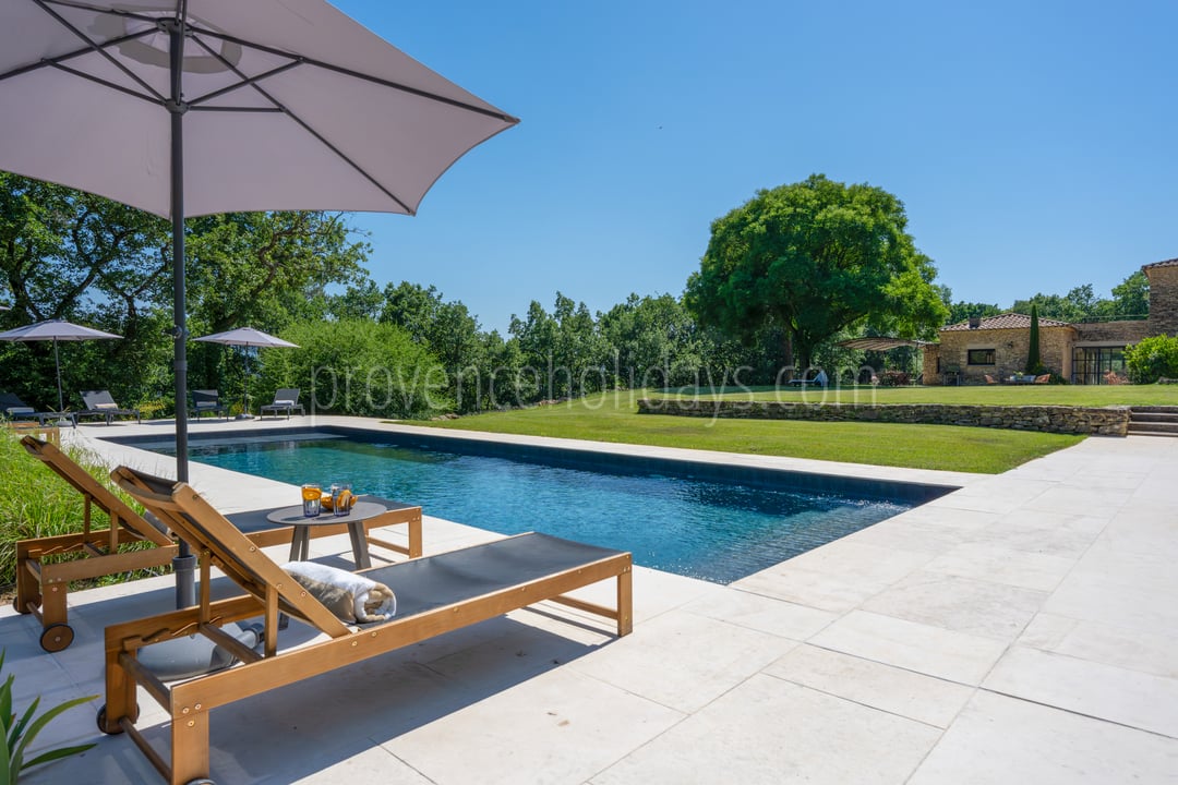 57 - Mas des Firmins: Villa: Pool