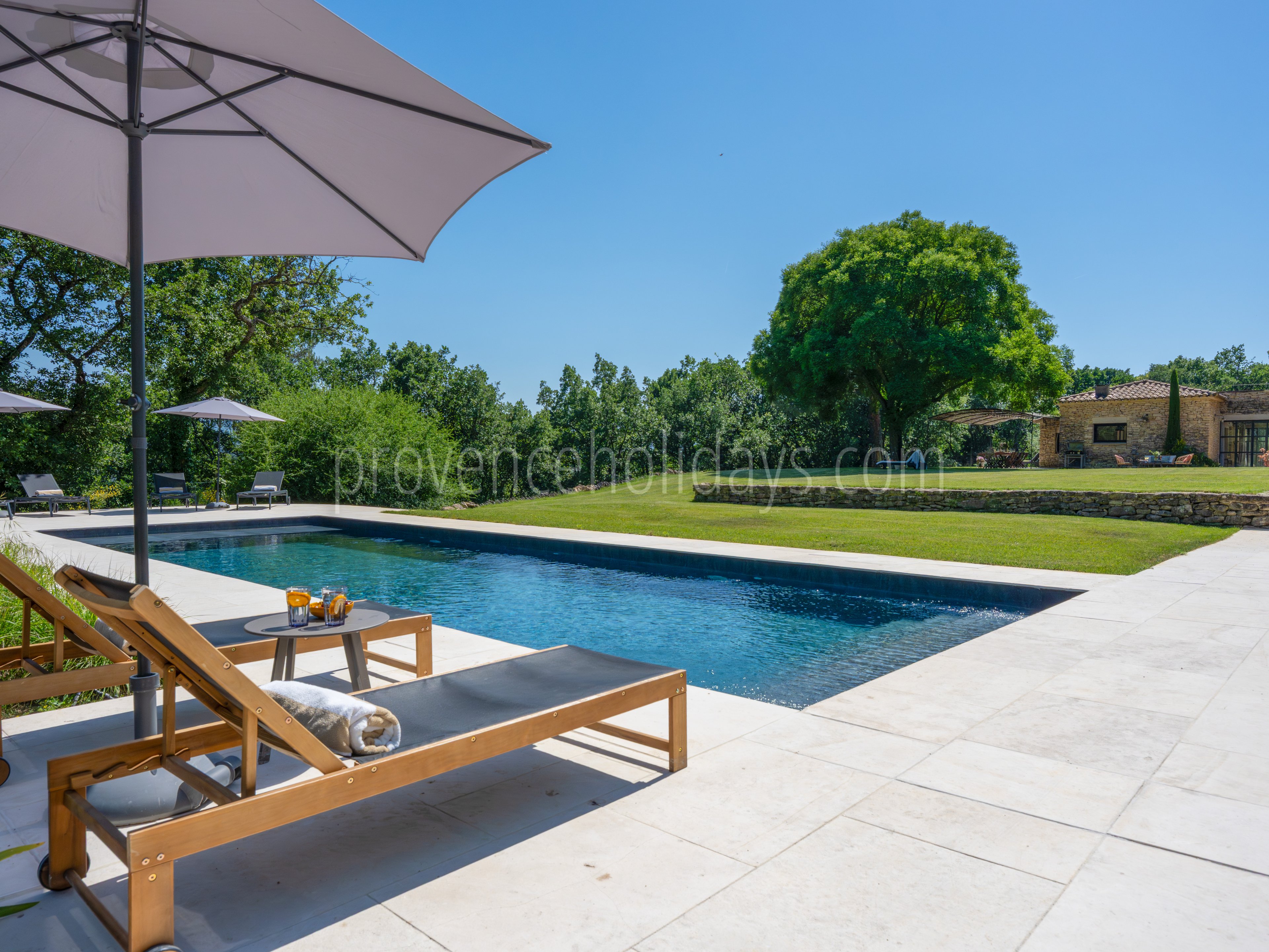 57 - Mas des Firmins: Villa: Pool