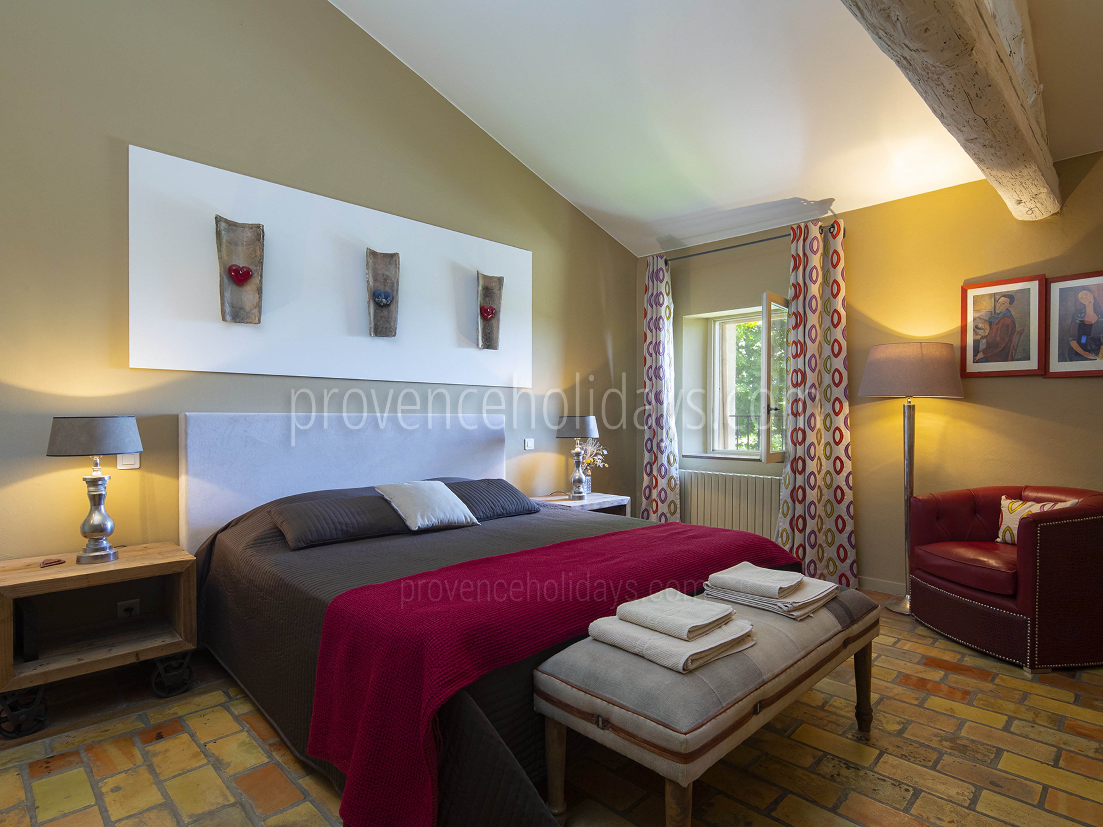 57 - Bastide du Vieux Platane: Villa: Bedroom