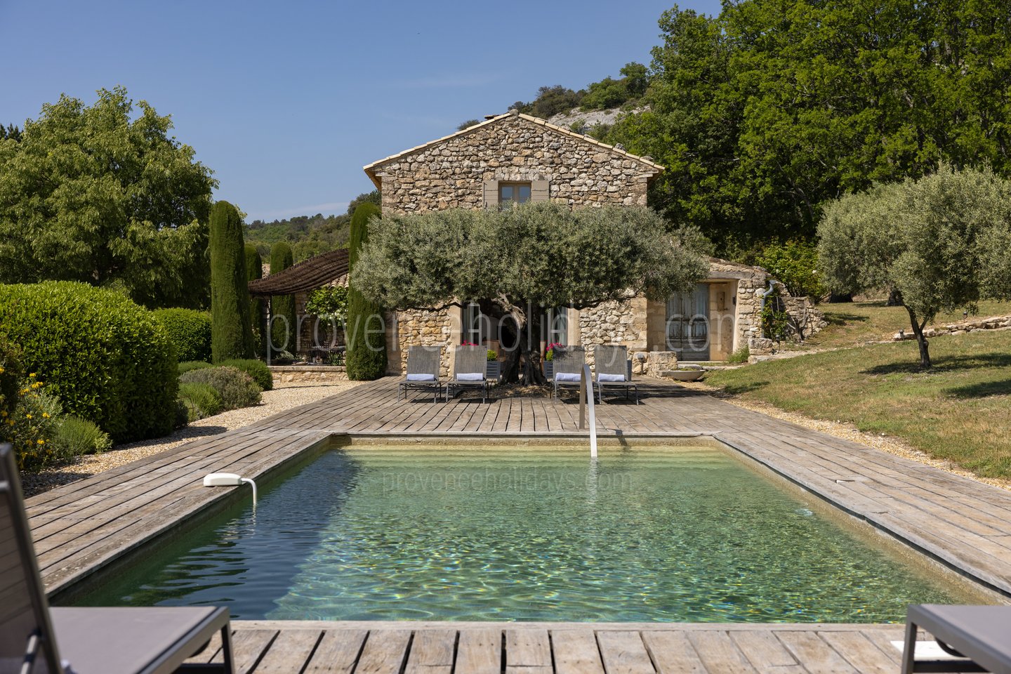 7 - Le Mas de Murs: Villa: Pool