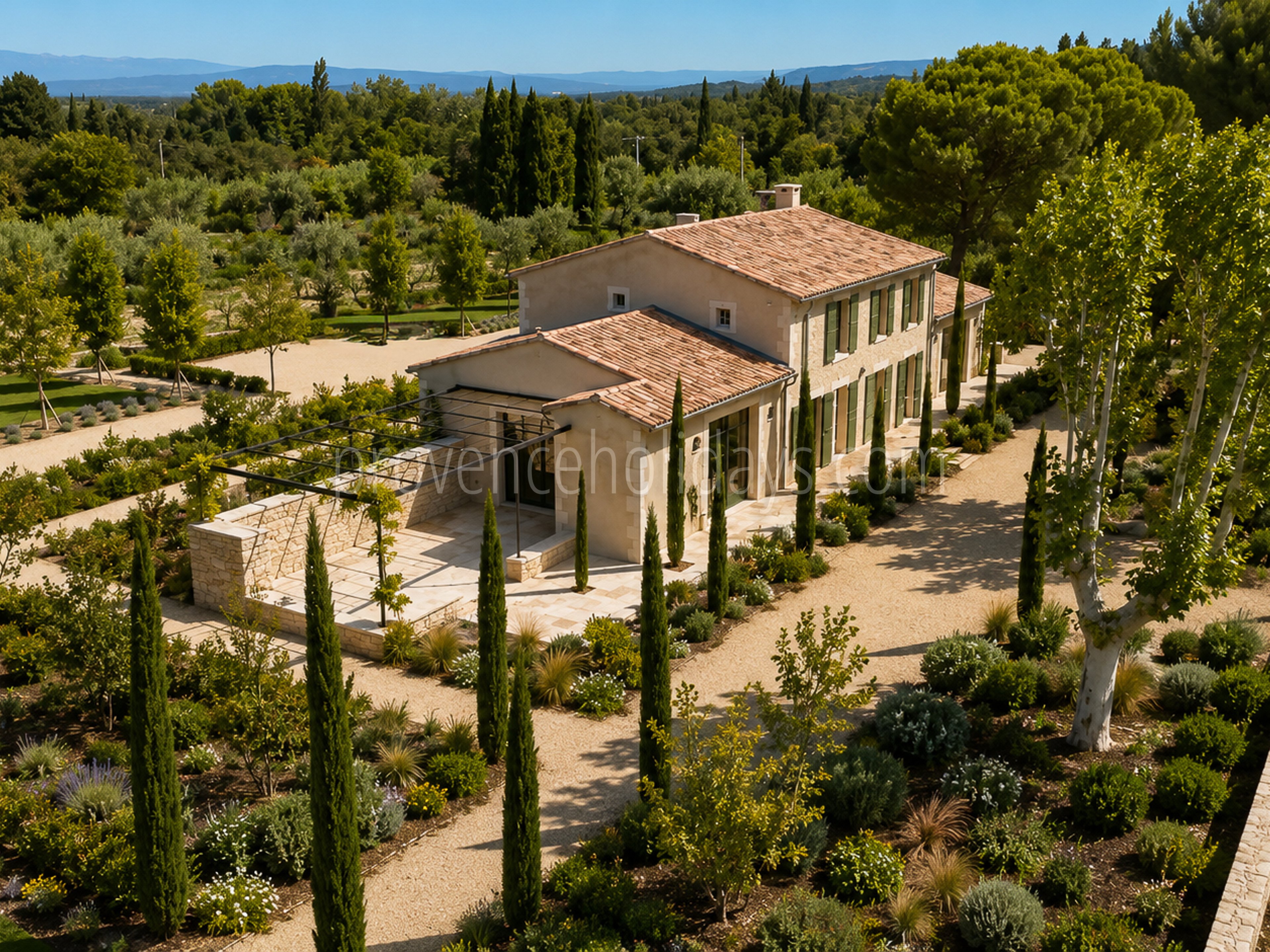 11 - Mas mit Tennisplatz in Eygalières: Villa: Exterior