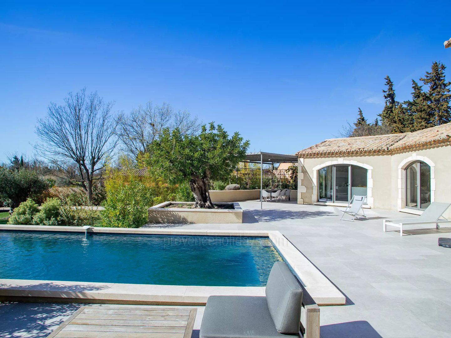 11 - Le Mas des Bories: Villa: Pool