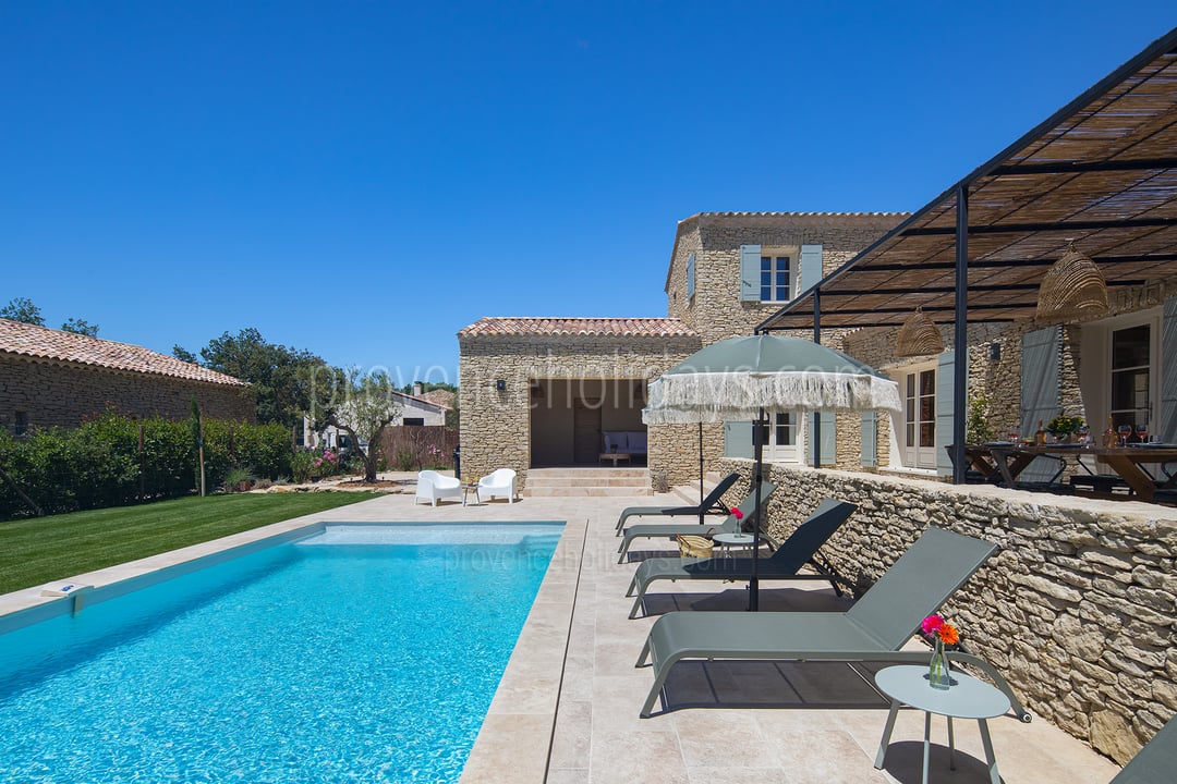 8 - Mas de Fontblanche: Villa: Pool