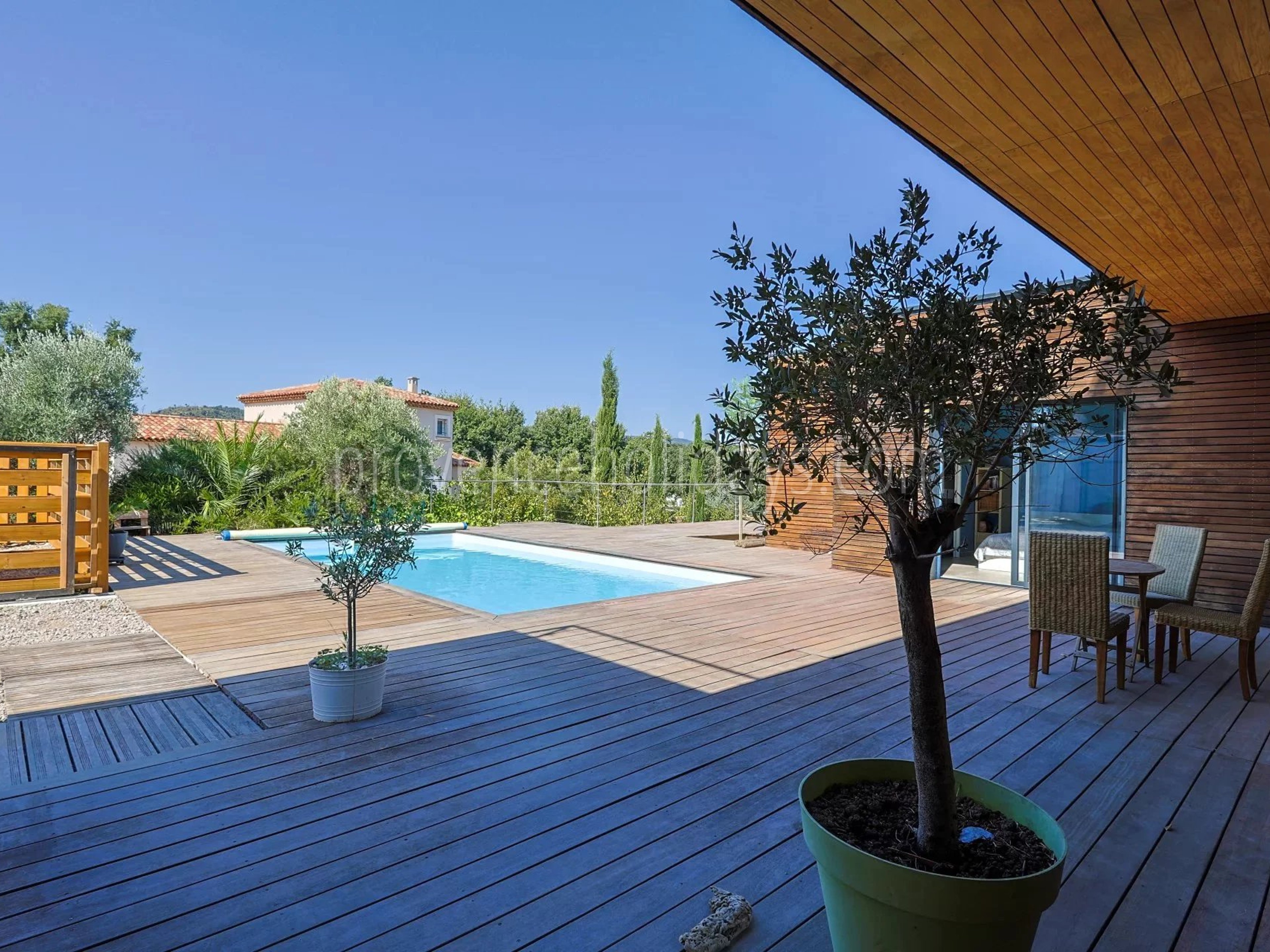 7 - Maison contemporaine à Grimaud: Villa: Pool
