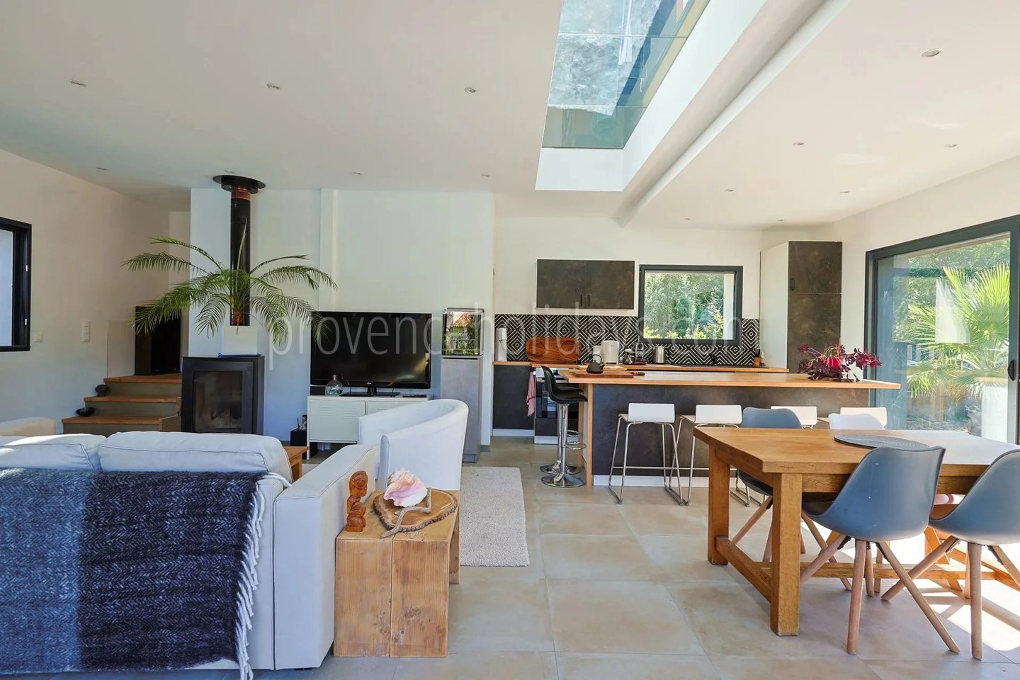 30 - Maison contemporaine à Grimaud: Villa: Interior