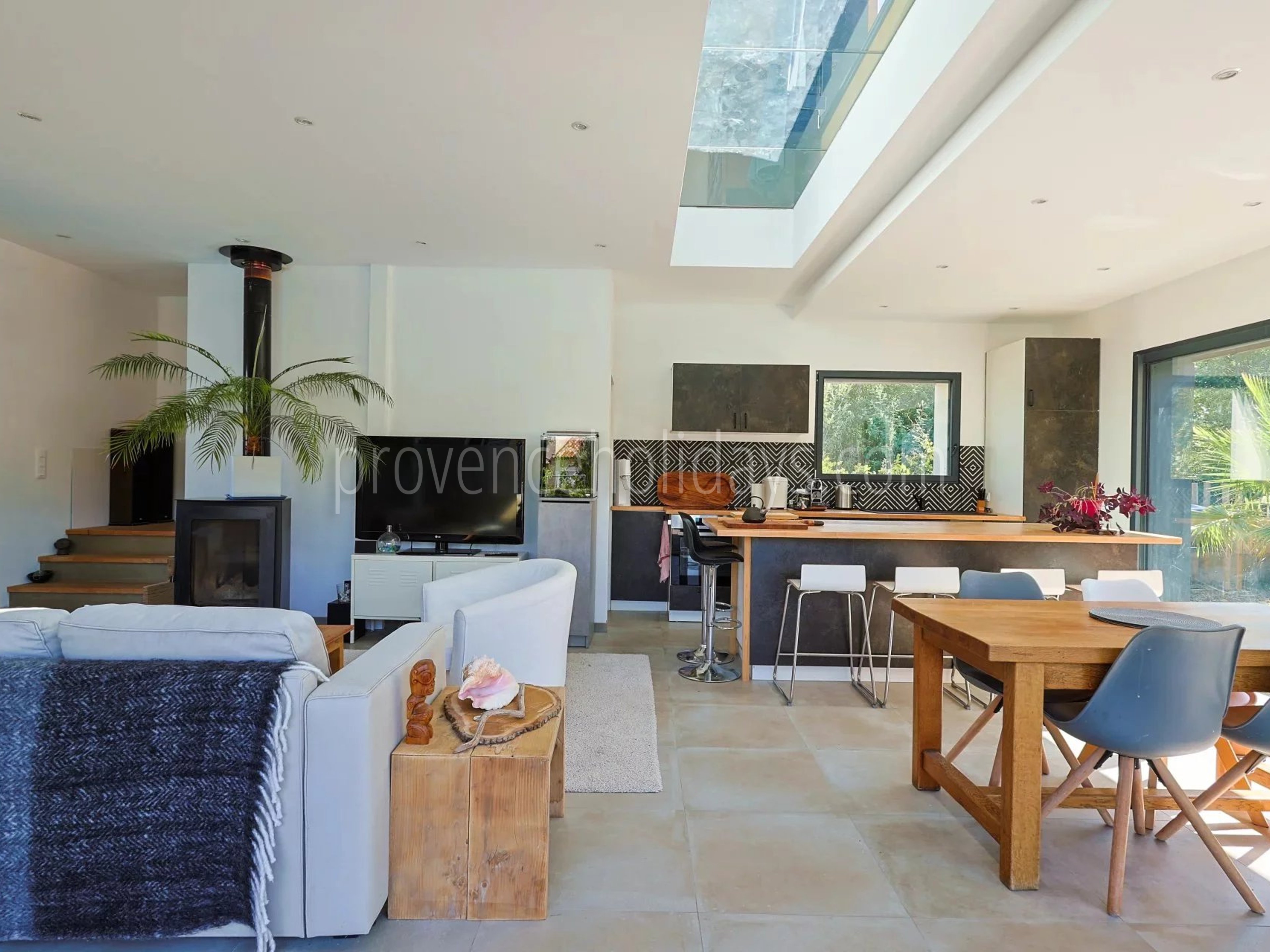 30 - Maison contemporaine à Grimaud: Villa: Interior
