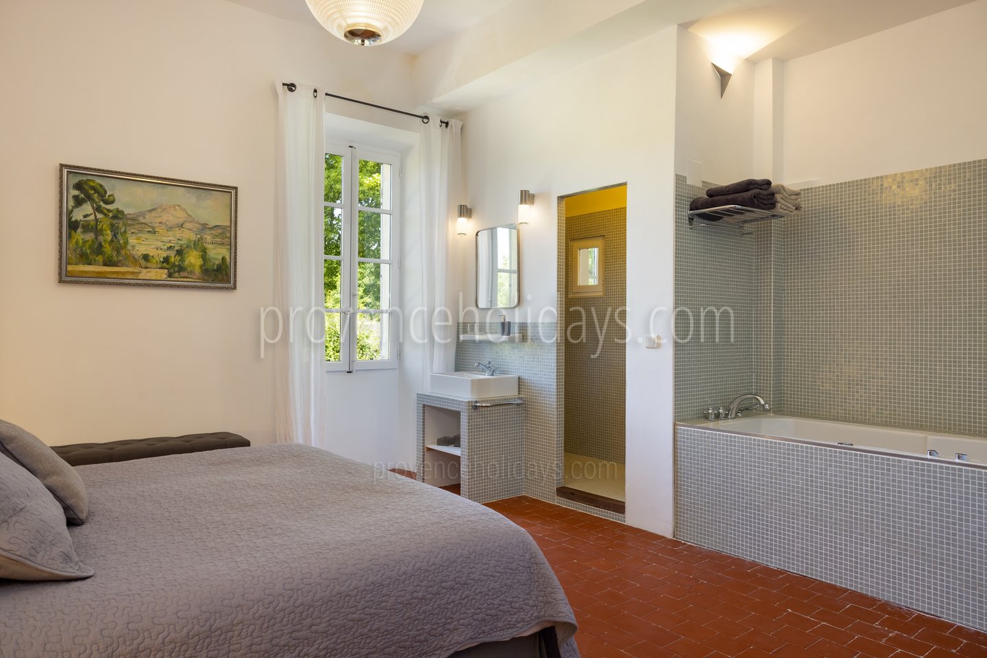 44 - Bastide de Goult: Villa: Bedroom - Polaris