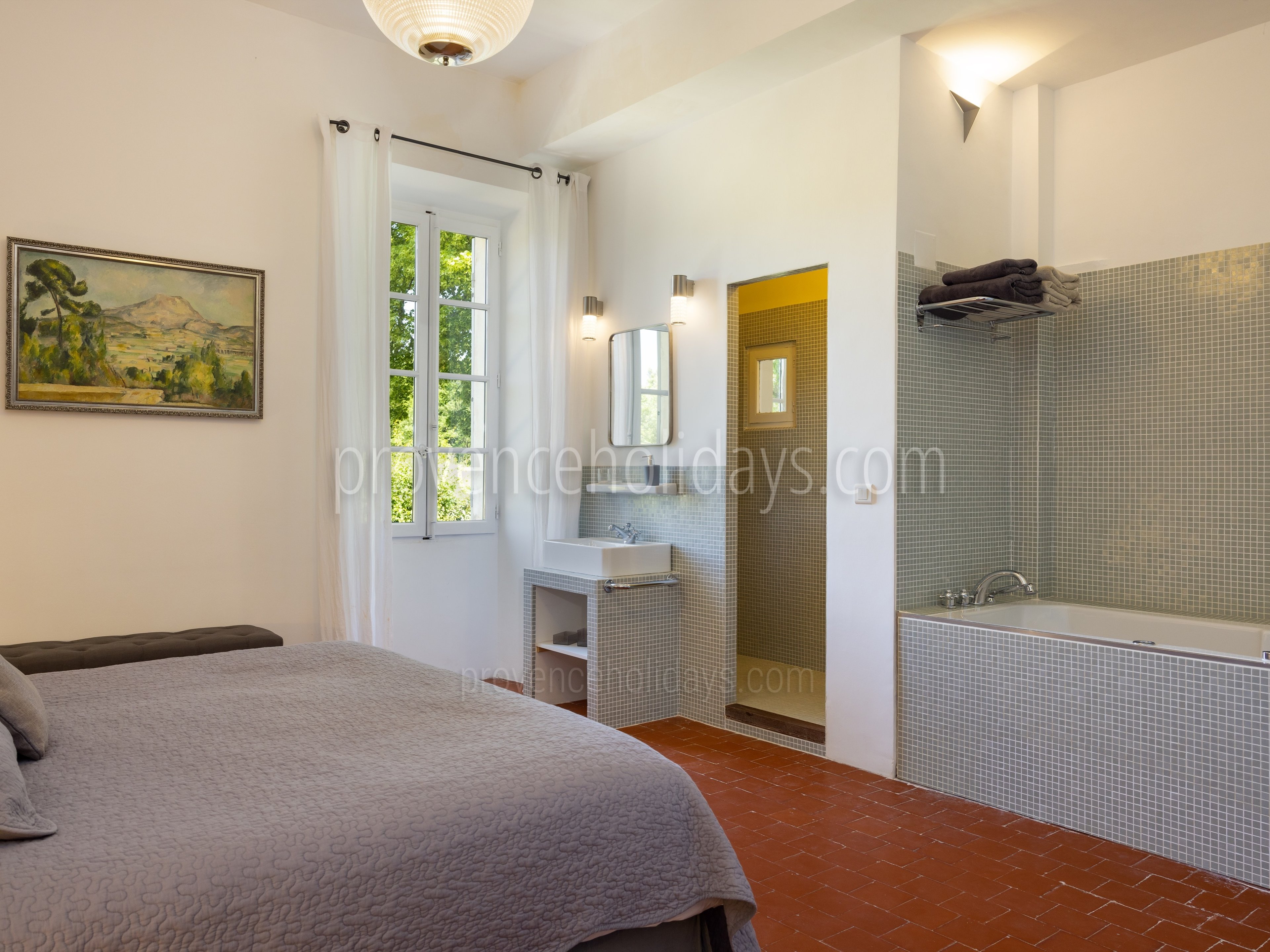 44 - Bastide de Goult: Villa: Bedroom - Polaris