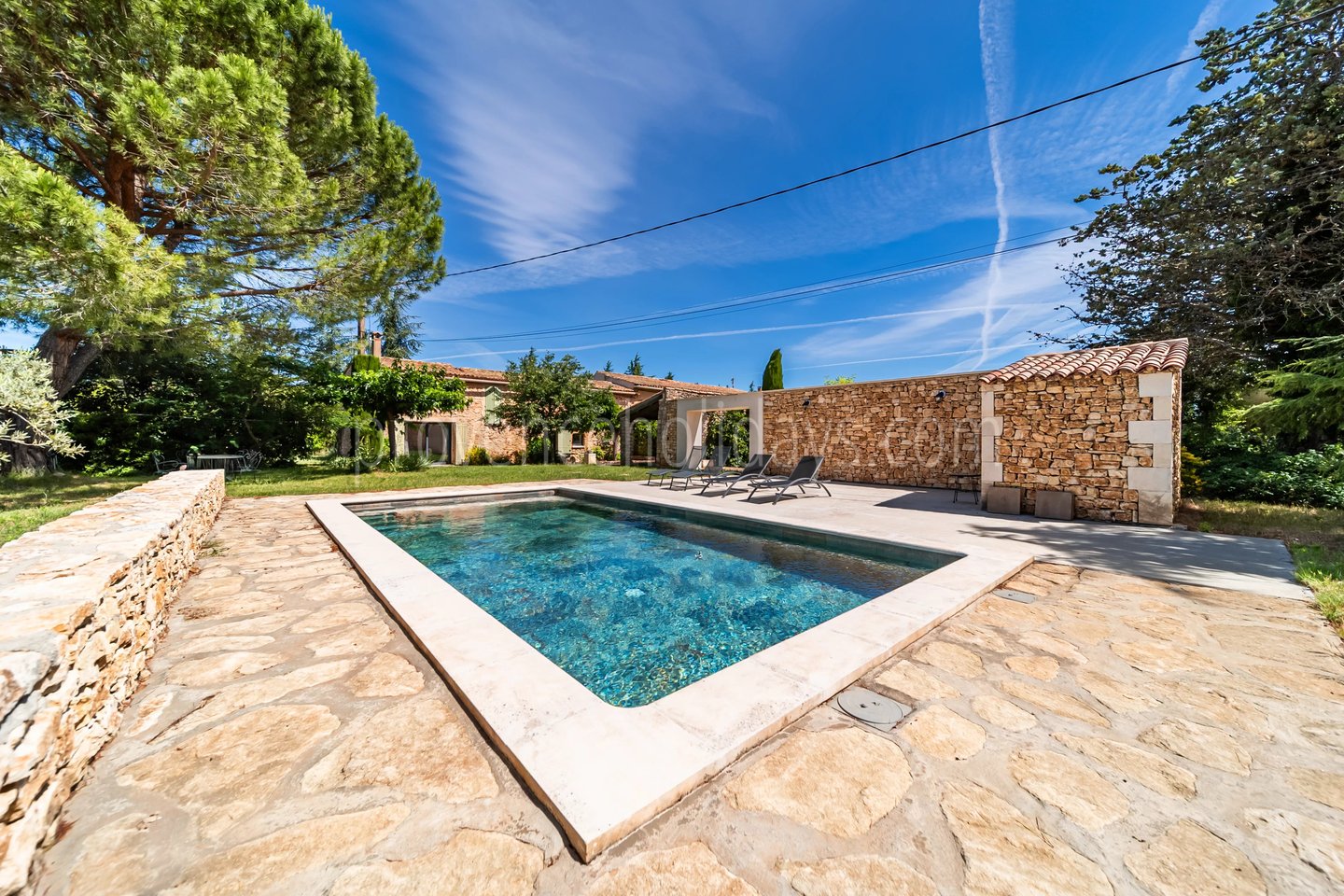 20 - Characterful mas in Bonnieux: Villa: Pool