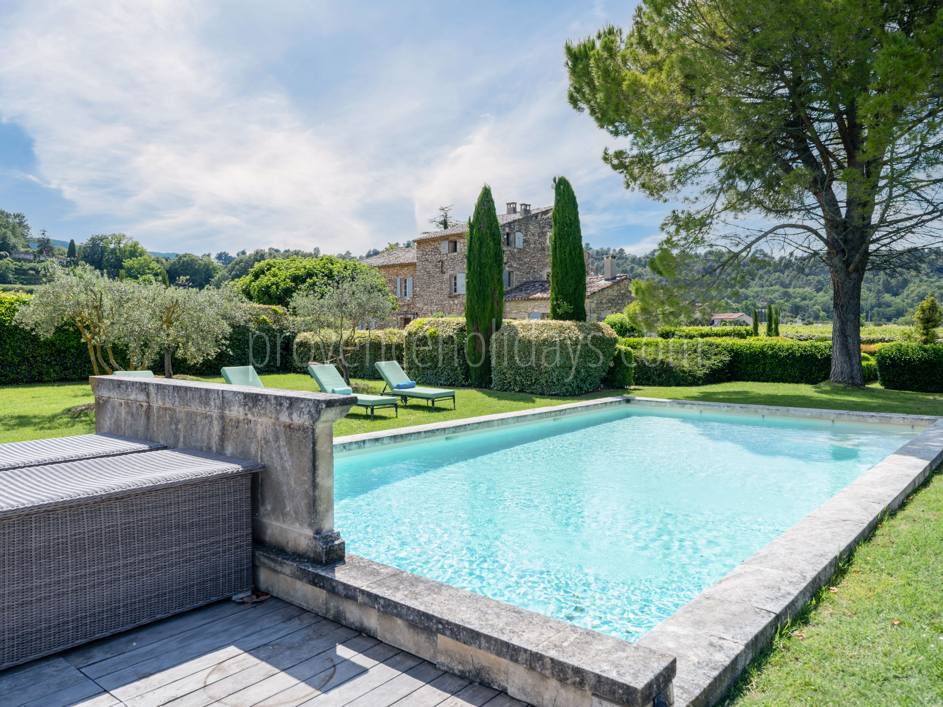 10 - Mas du Fort: Villa: Pool