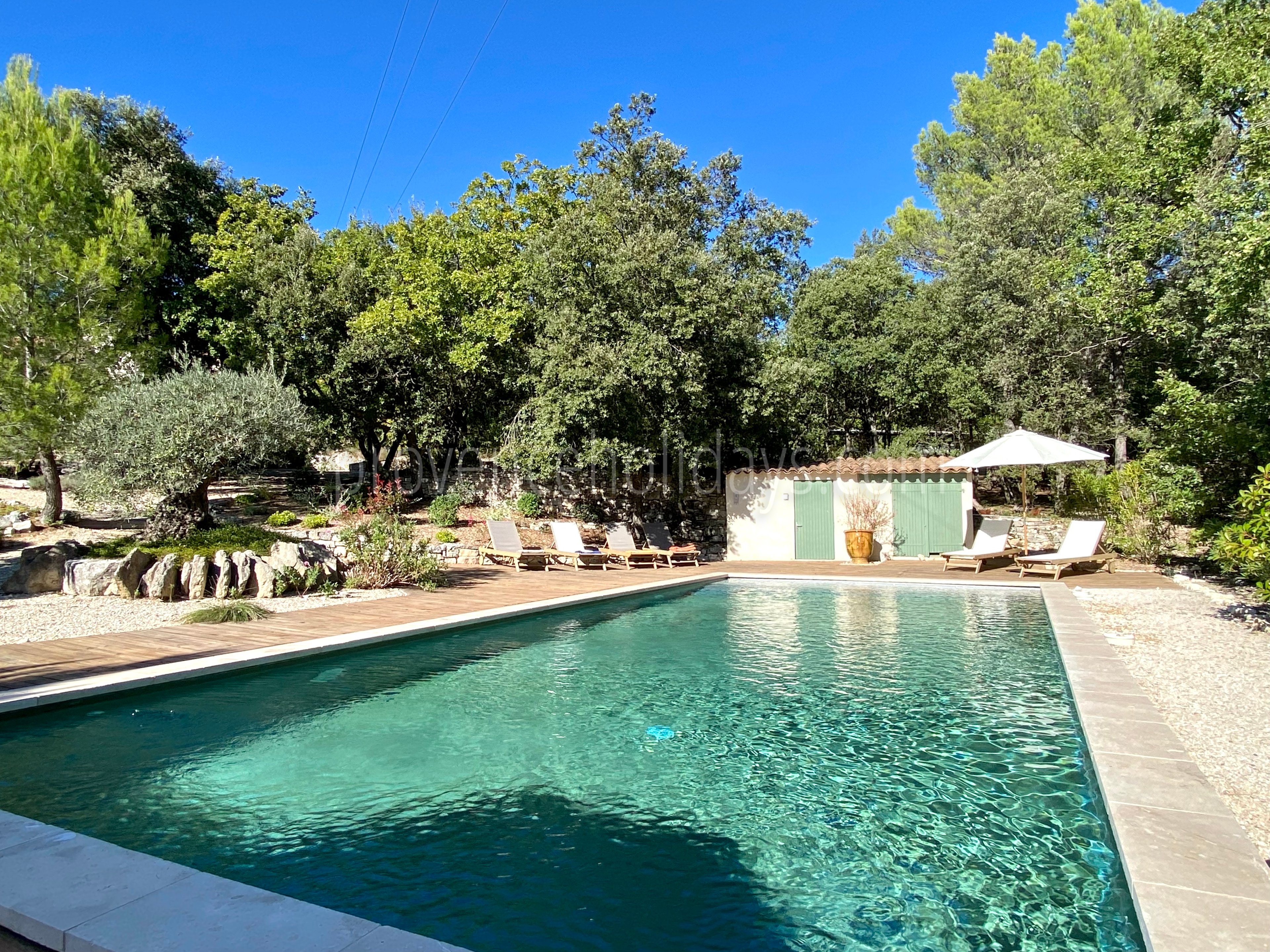 -1 - Mas des Collines du Luberon: Villa: Pool