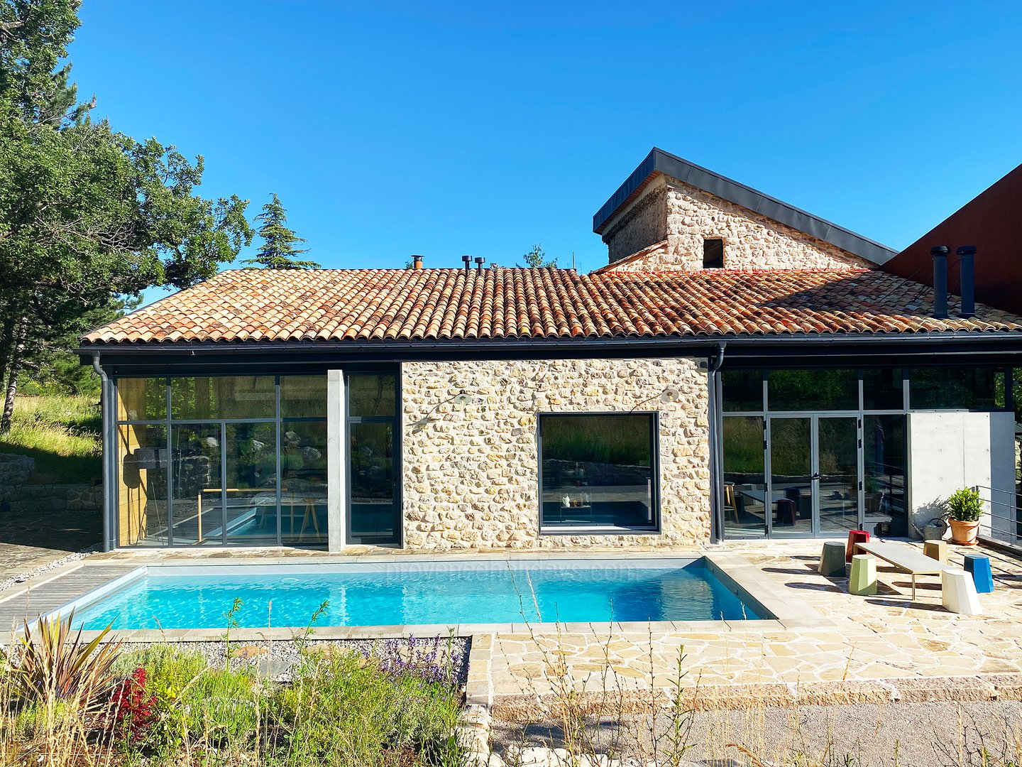 9 - Mas Villard: Villa: Pool