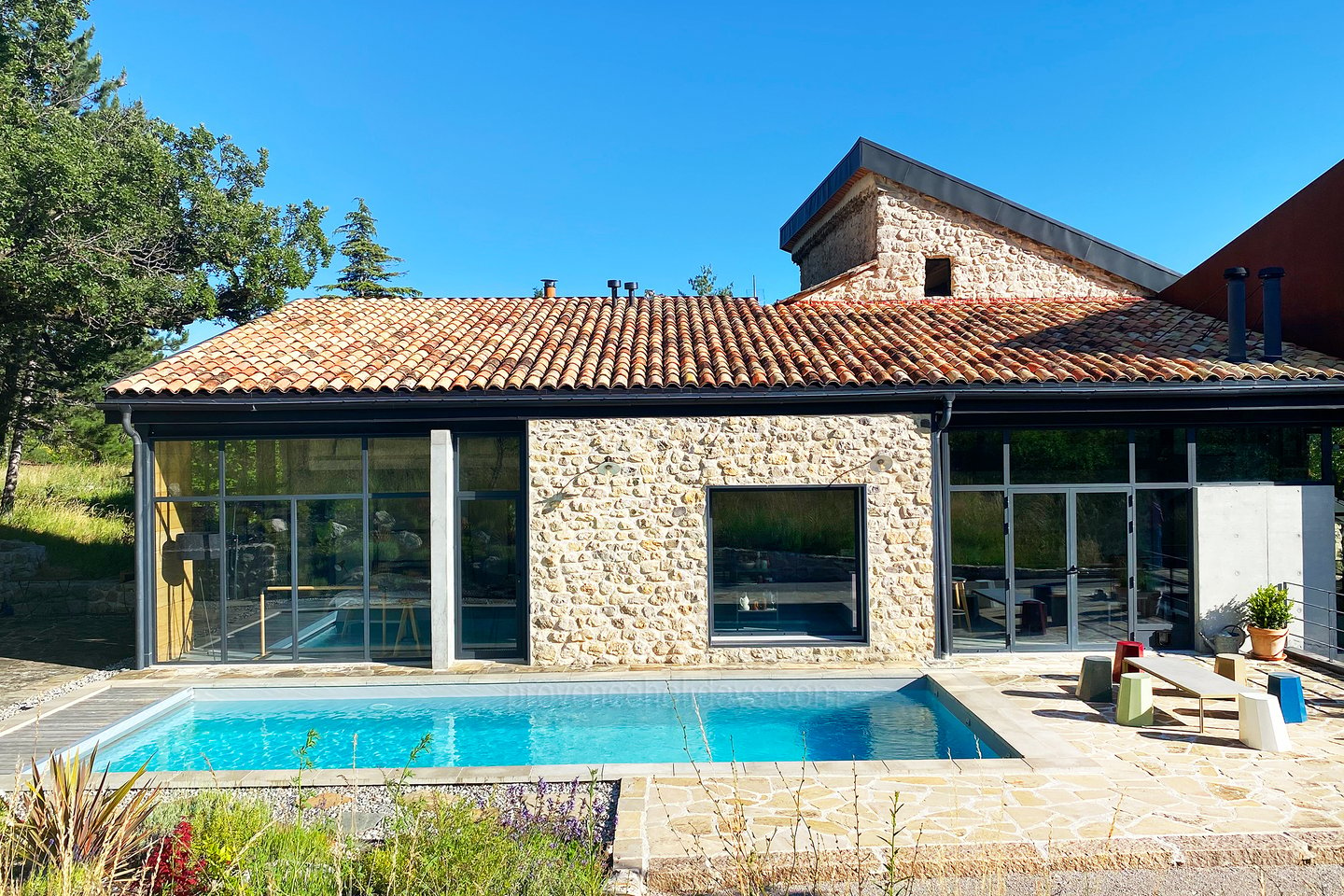 9 - Mas Villard: Villa: Pool