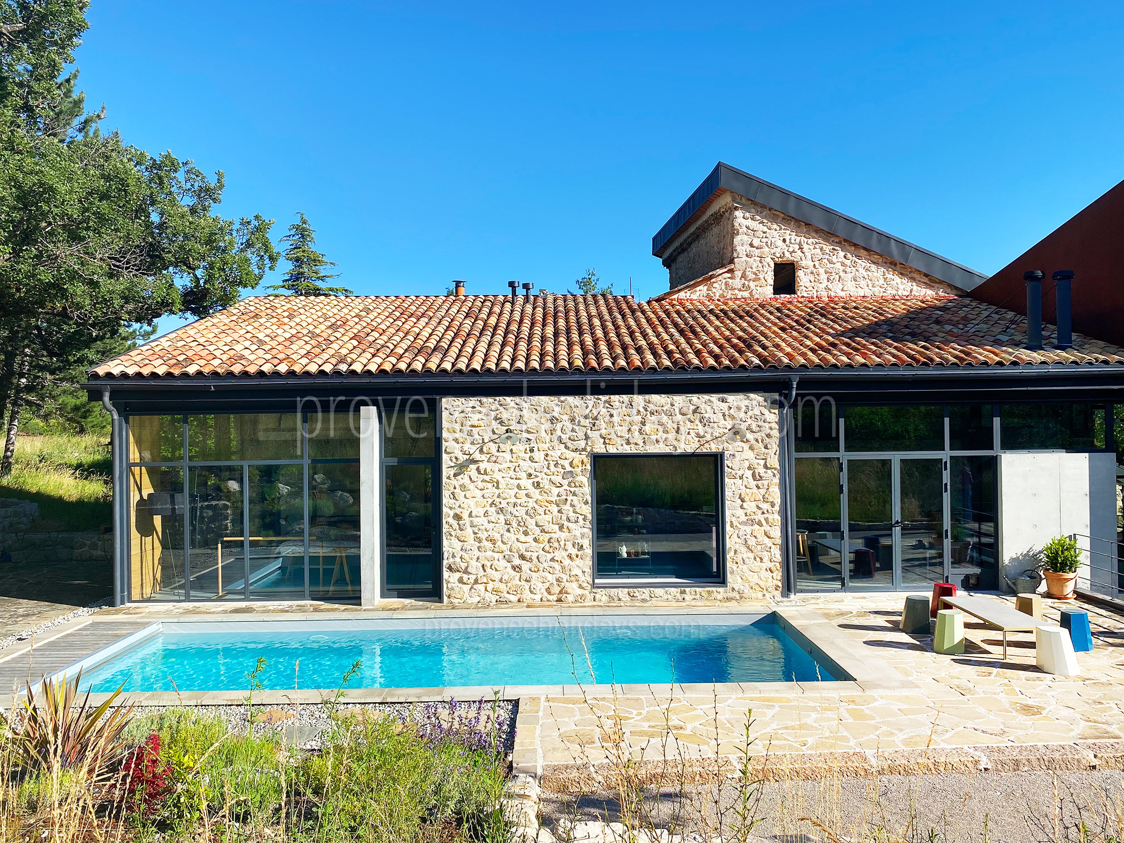 10 - Mas Villard: Villa: Pool