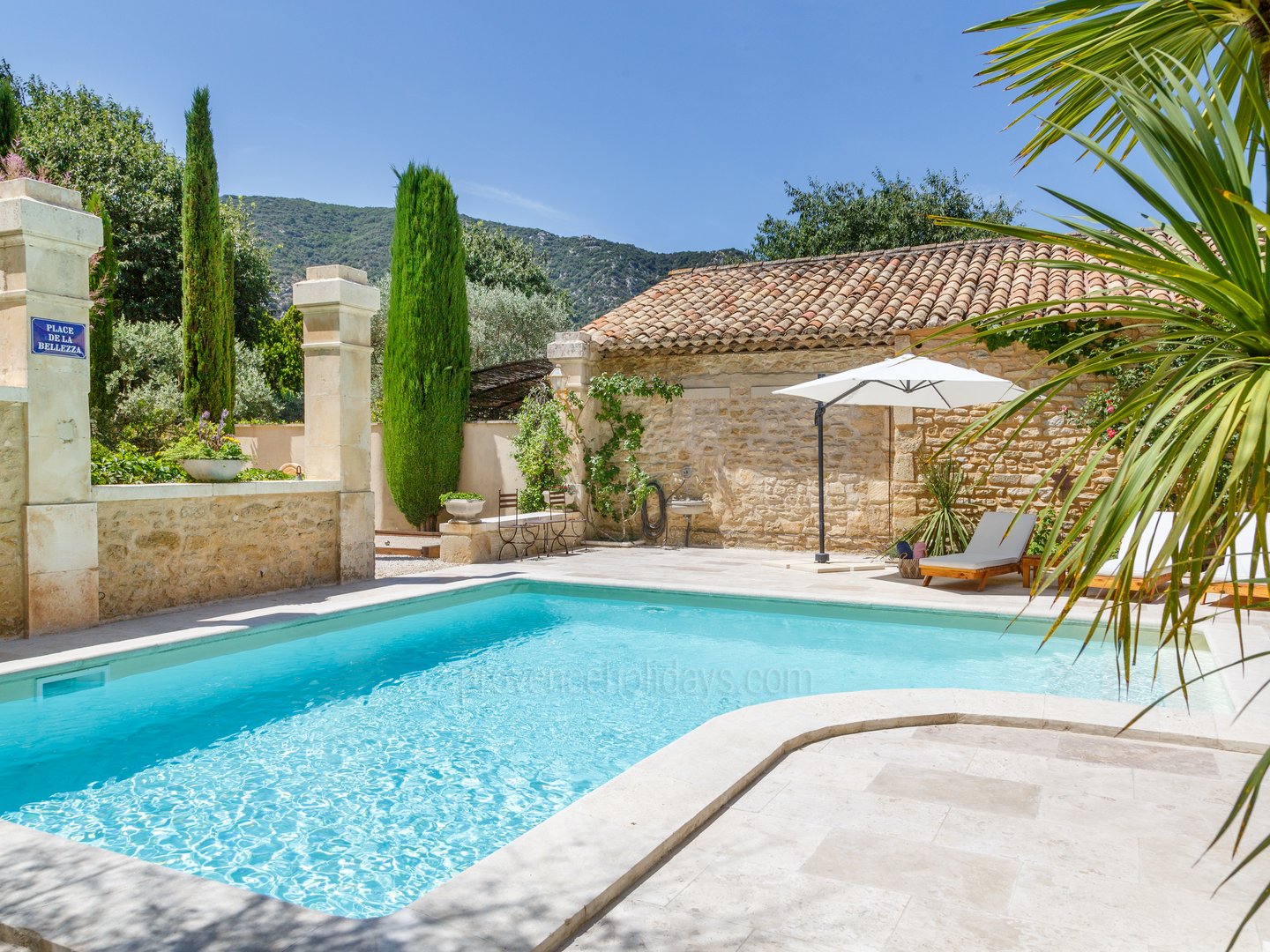 11 - Le Mas Chopin: Villa: Pool