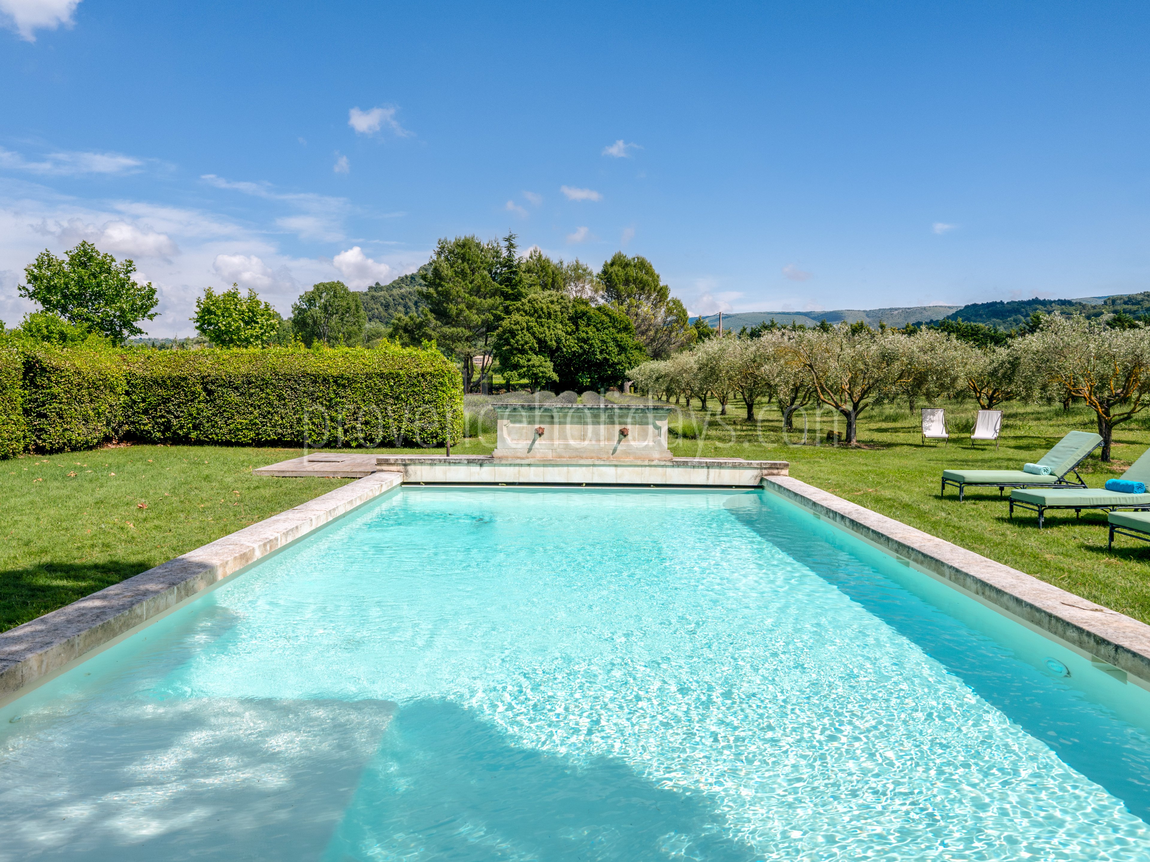 9 - Mas du Fort: Villa: Pool