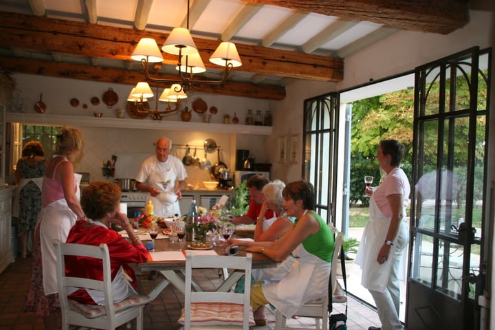 Kunst- en kooklessen in de Provence